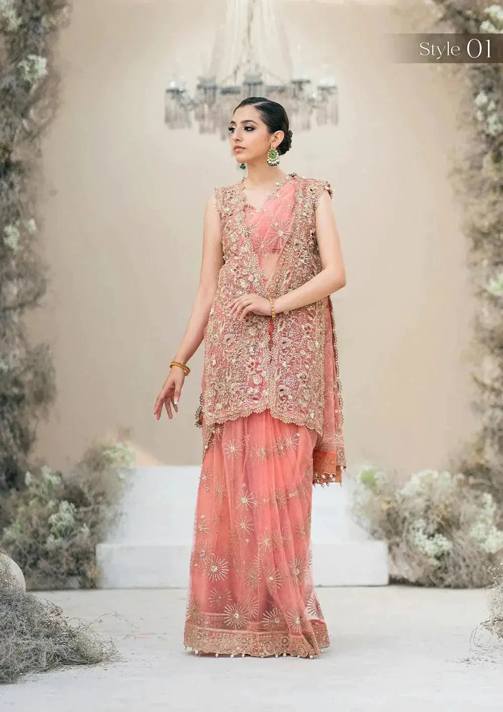 Aik Atelier | Wedding Festive 23 | 09 - Pakistani Designer Dress - by Aik Atelier | Type: Bridal - 100% Original at Saira Sultan
