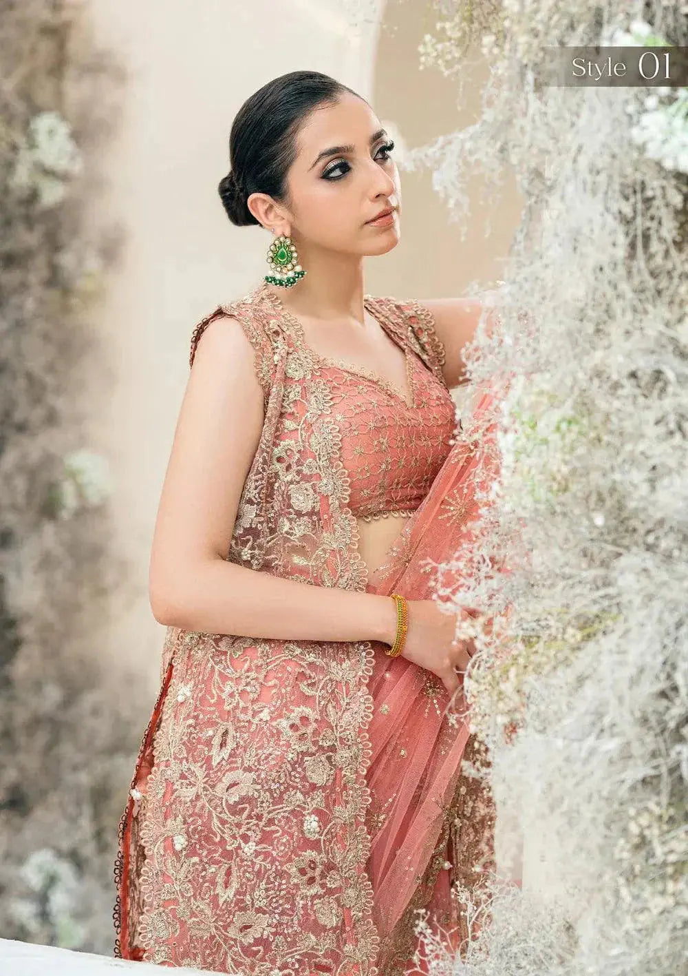 Aik Atelier | Wedding Festive 23 | 09 - Pakistani Designer Dress - by Aik Atelier | Type: Bridal - 100% Original at Saira Sultan
