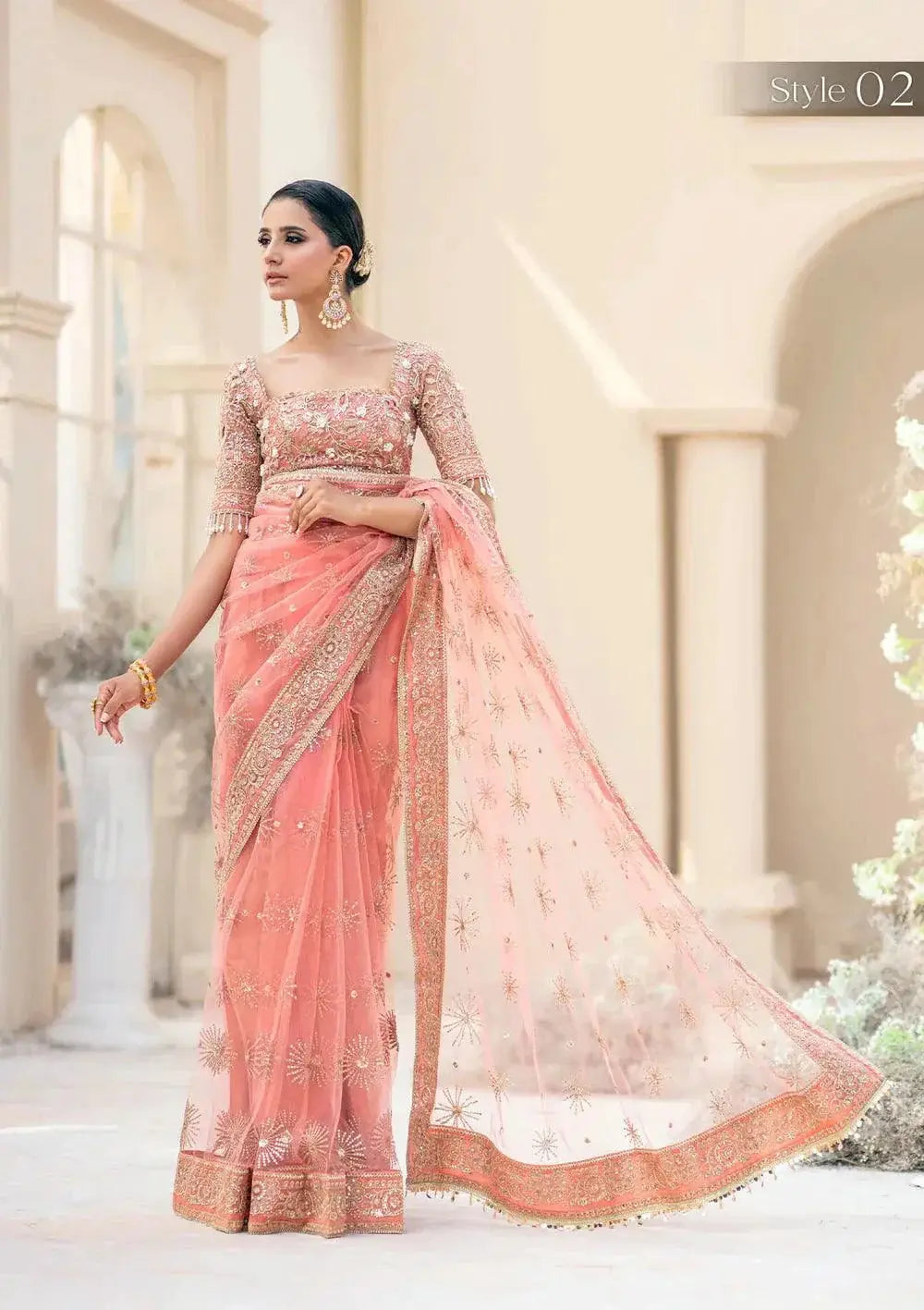 Aik Atelier | Wedding Festive 23 | 09 - Pakistani Designer Dress - by Aik Atelier | Type: Bridal - 100% Original at Saira Sultan
