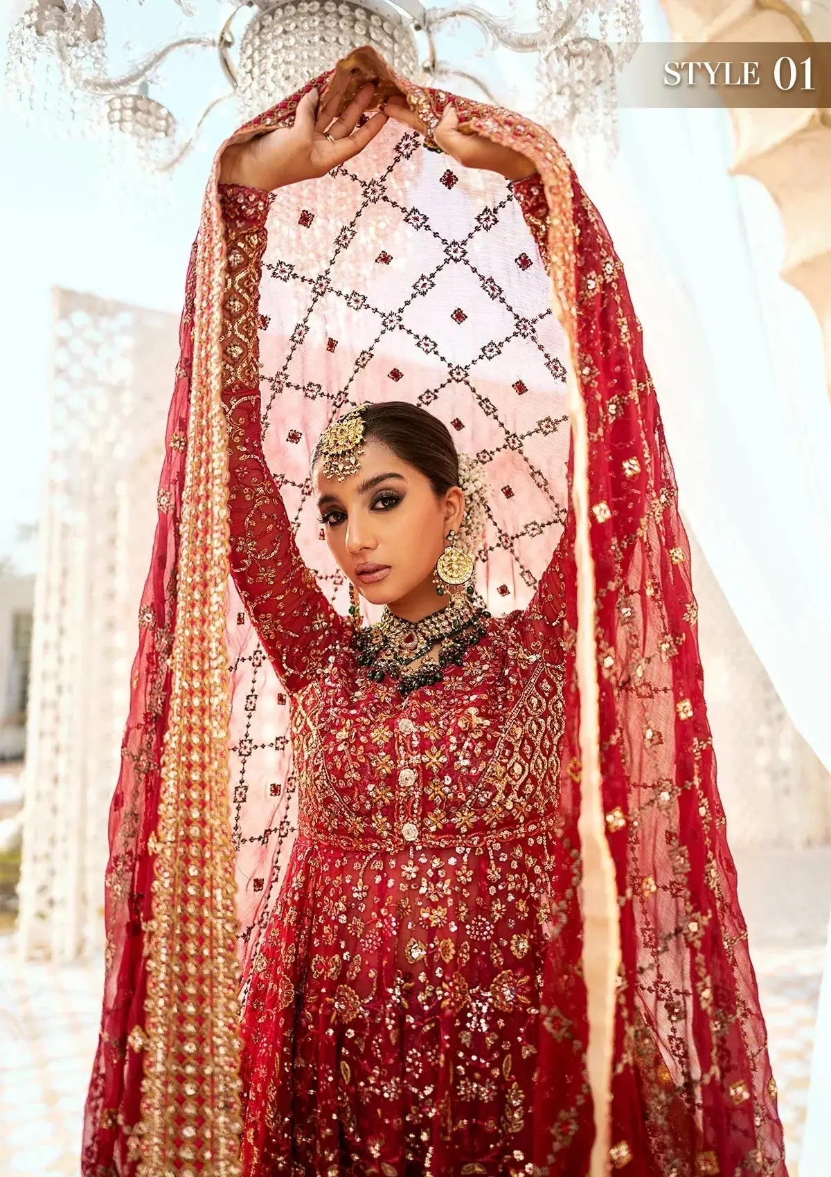 Aik Atelier | Wedding Festive 24 | 01 - Pakistani Designer Dress - by Aik Atelier | Type: Bridal - 100% Original at Saira Sultan