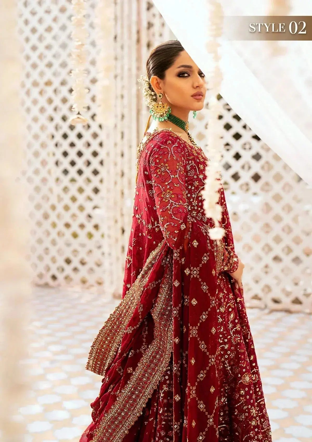 Aik Atelier | Wedding Festive 24 | 01 - Pakistani Designer Dress - by Aik Atelier | Type: Bridal - 100% Original at Saira Sultan