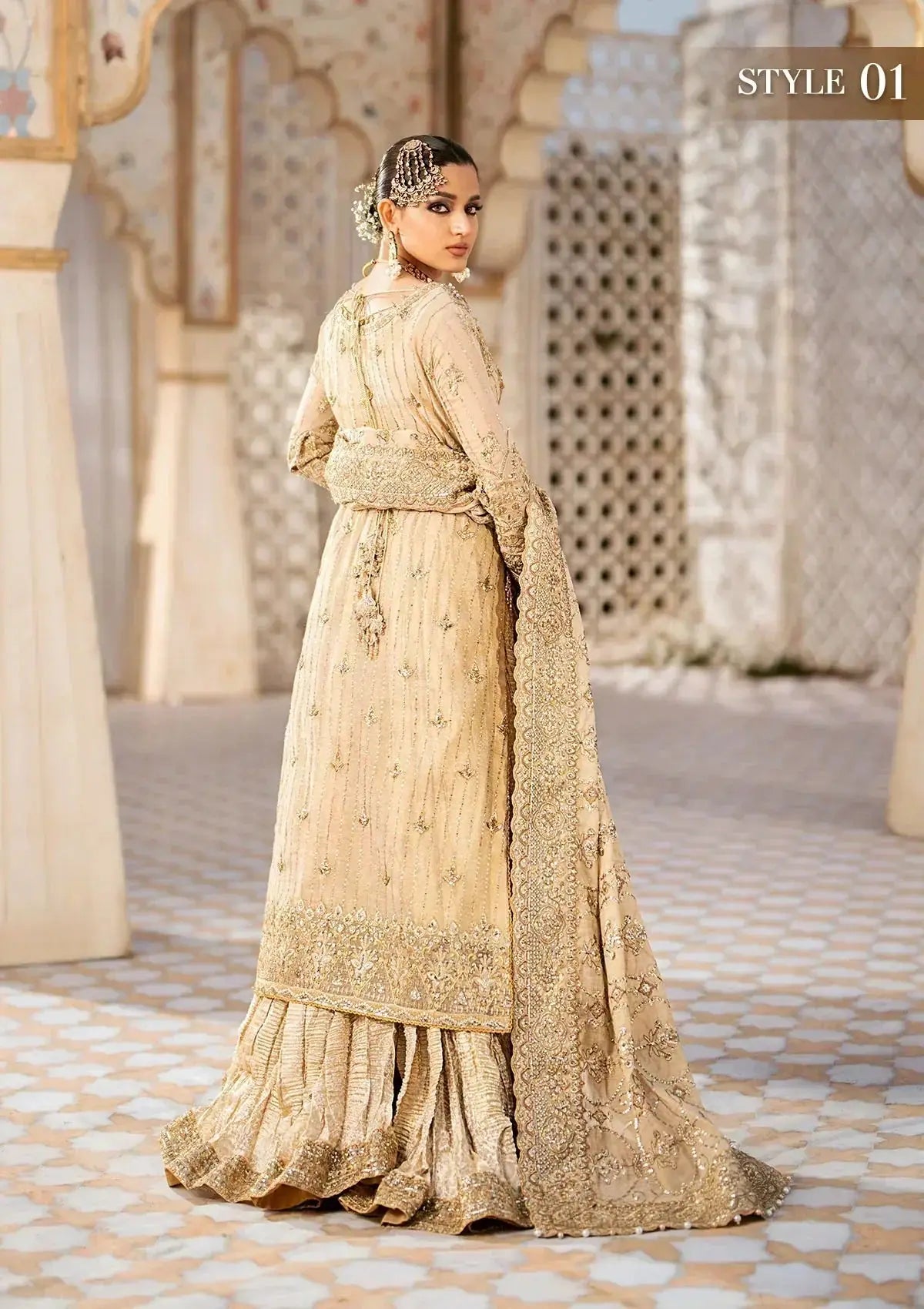 Aik Atelier | Wedding Festive 24 | 02 - Pakistani Designer Dress - by Aik Atelier | Type: Bridal - 100% Original at Saira Sultan