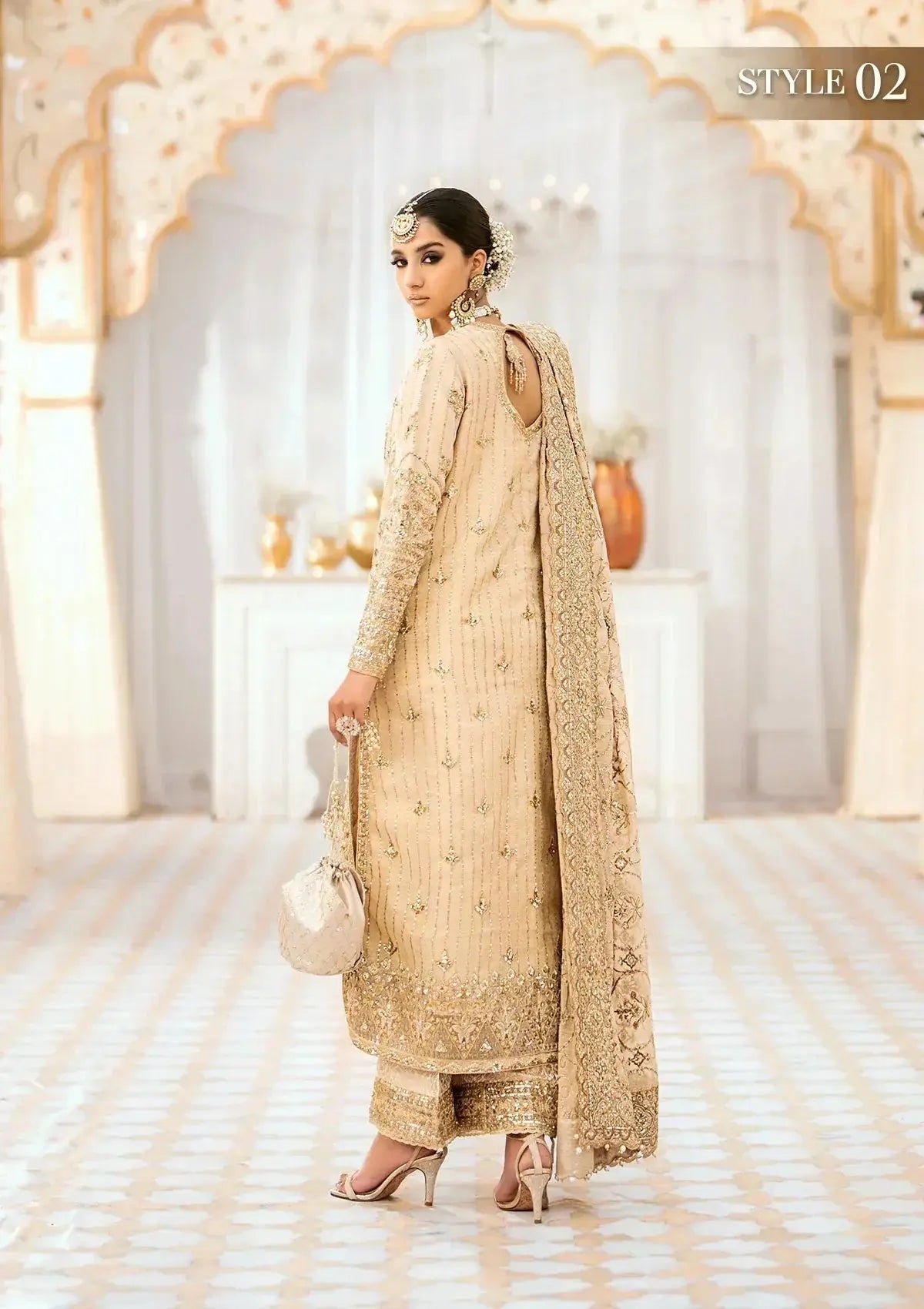 Aik Atelier | Wedding Festive 24 | 02 - Pakistani Designer Dress - by Aik Atelier | Type: Bridal - 100% Original at Saira Sultan