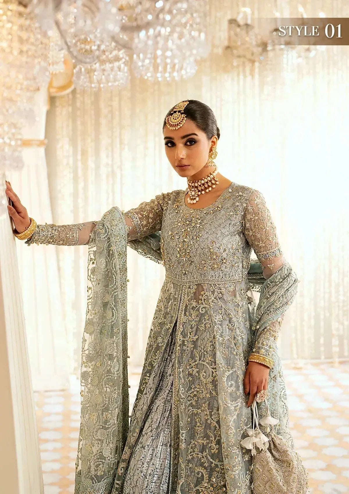 Aik Atelier | Wedding Festive 24 | 03 - Pakistani Designer Dress - by Aik Atelier | Type: Bridal - 100% Original at Saira Sultan
