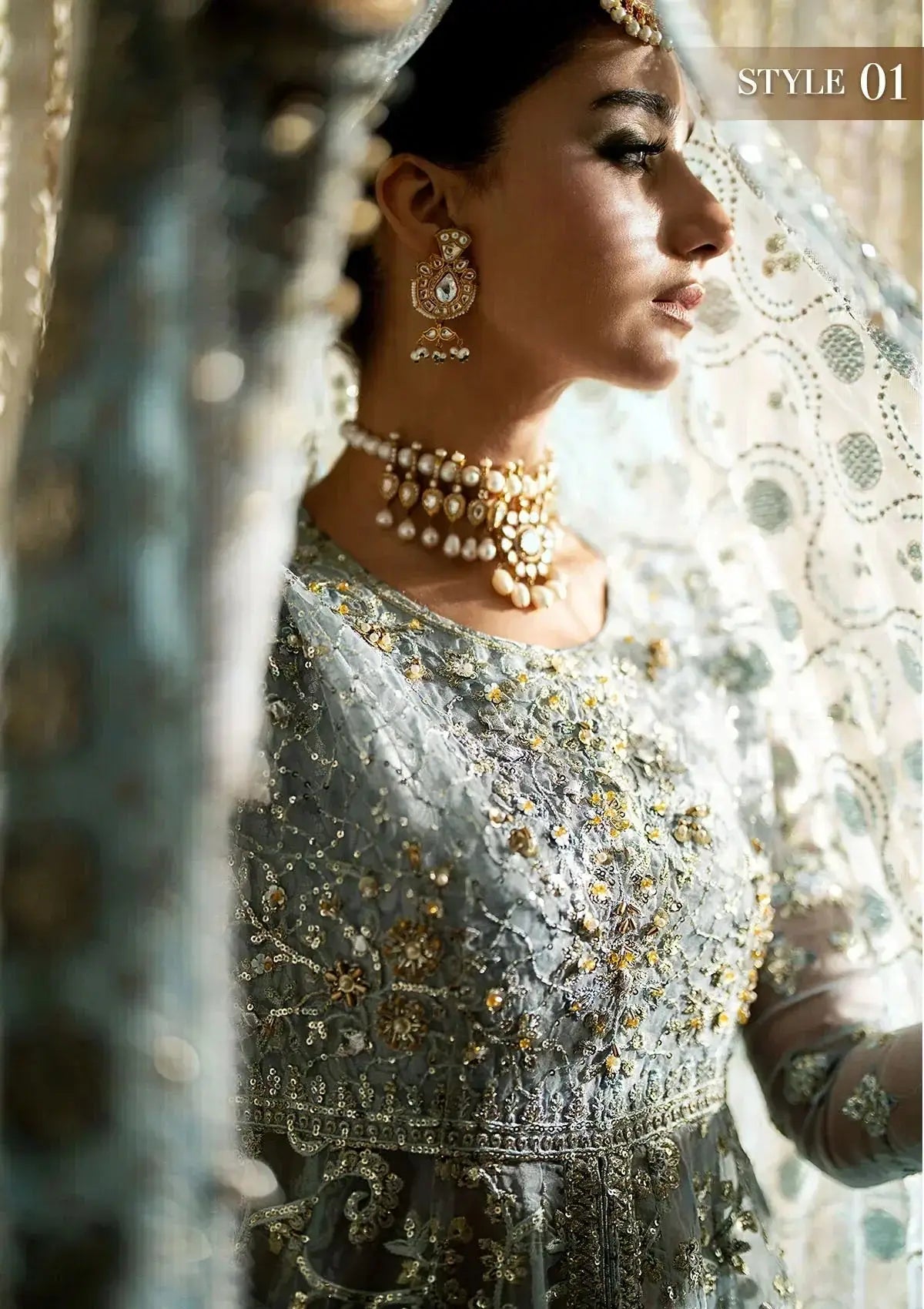 Aik Atelier | Wedding Festive 24 | 03 - Pakistani Designer Dress - by Aik Atelier | Type: Bridal - 100% Original at Saira Sultan