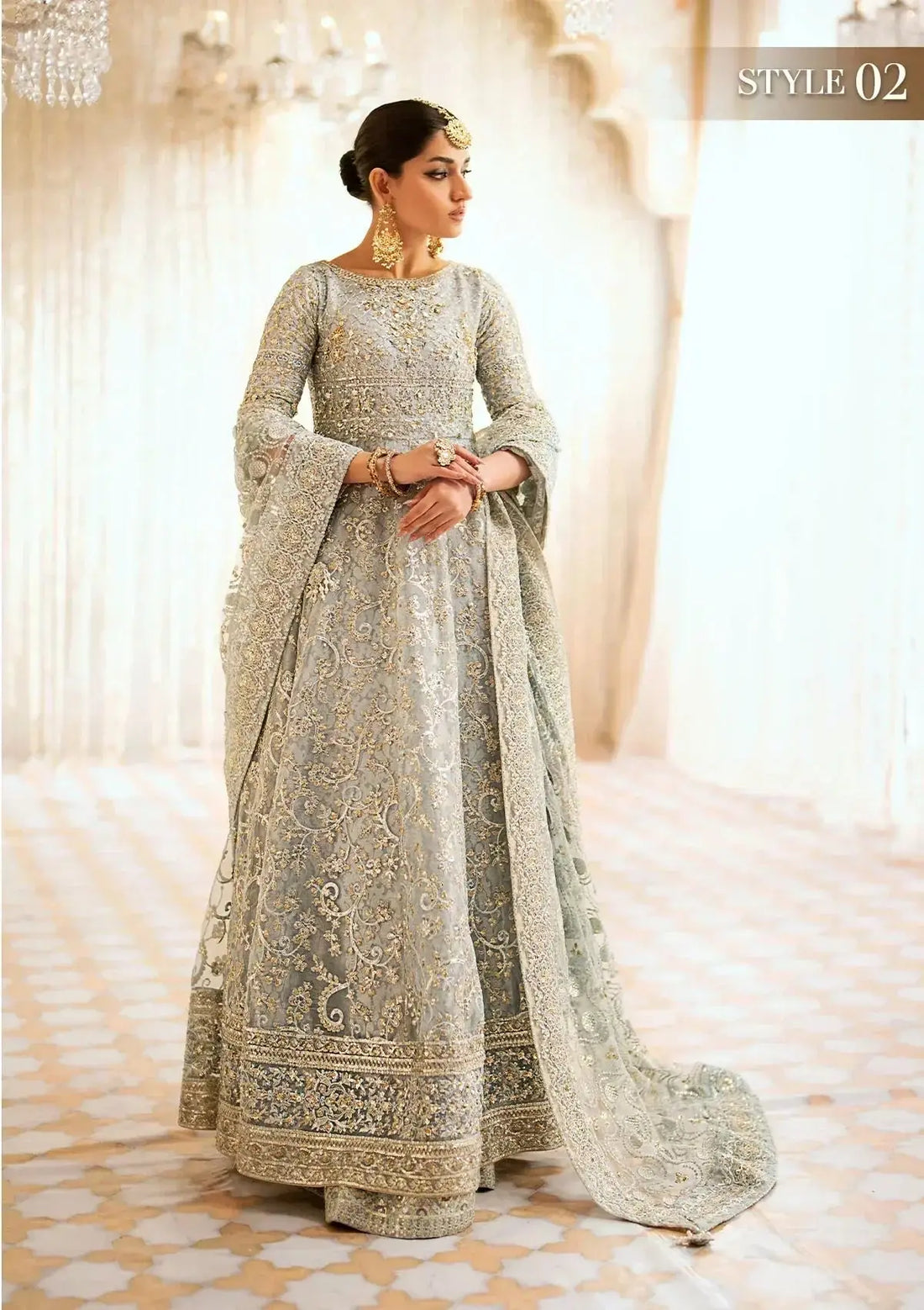 Aik Atelier | Wedding Festive 24 | 03 - Pakistani Designer Dress - by Aik Atelier | Type: Bridal - 100% Original at Saira Sultan