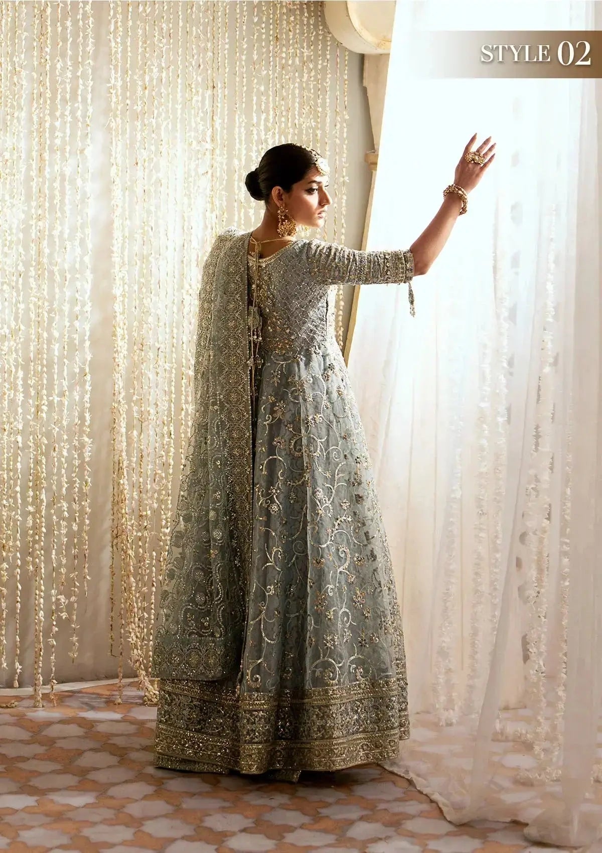 Aik Atelier | Wedding Festive 24 | 03 - Pakistani Designer Dress - by Aik Atelier | Type: Bridal - 100% Original at Saira Sultan