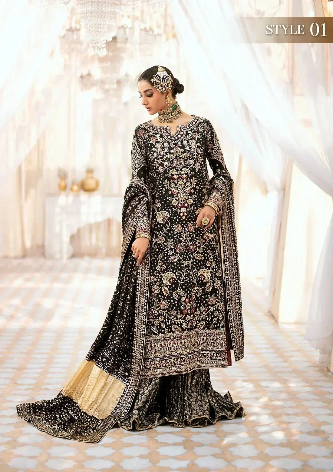 Aik Atelier | Wedding Festive 24 | 04 - Pakistani Designer Dress - by Aik Atelier | Type: Bridal - 100% Original at Saira Sultan