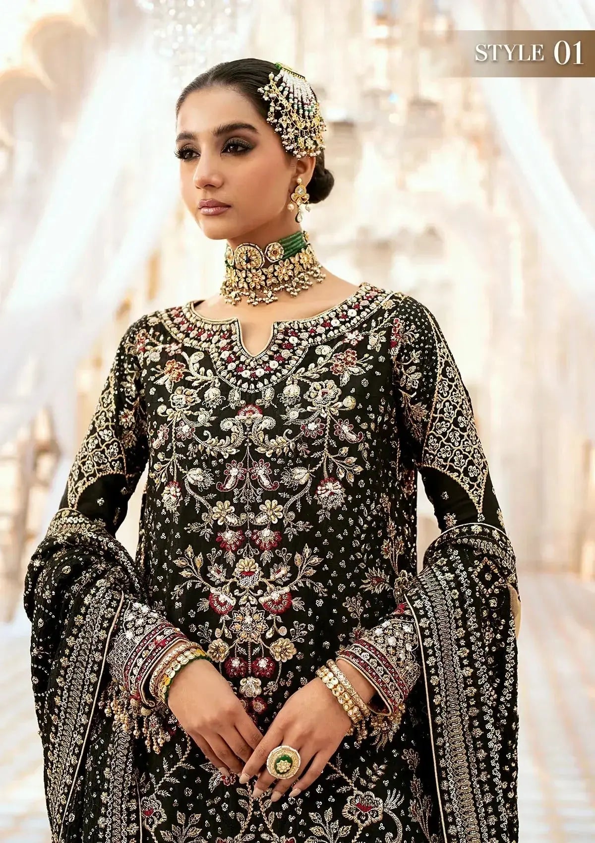 Aik Atelier | Wedding Festive 24 | 04 - Pakistani Designer Dress - by Aik Atelier | Type: Bridal - 100% Original at Saira Sultan