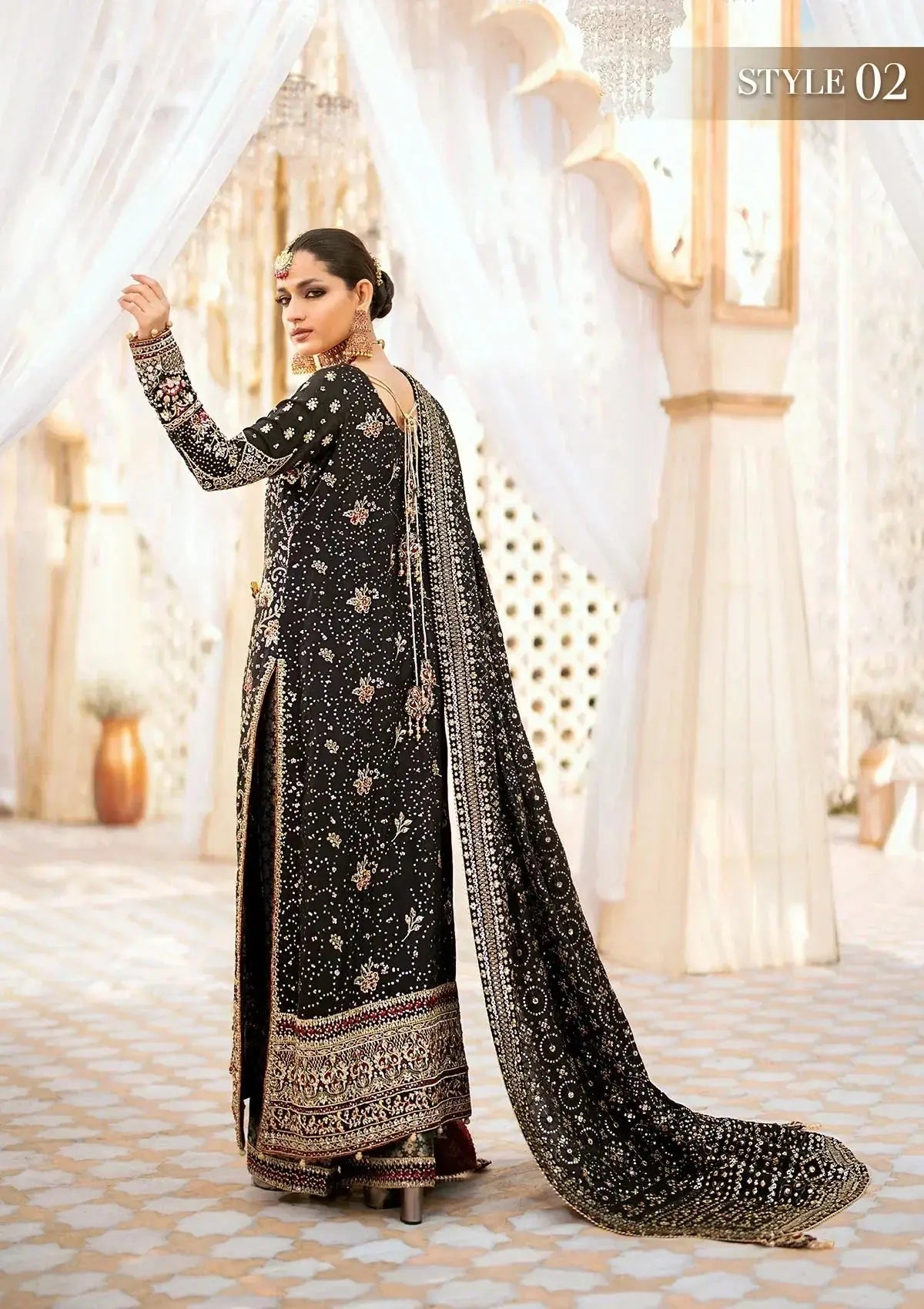 Aik Atelier | Wedding Festive 24 | 04 - Pakistani Designer Dress - by Aik Atelier | Type: Bridal - 100% Original at Saira Sultan