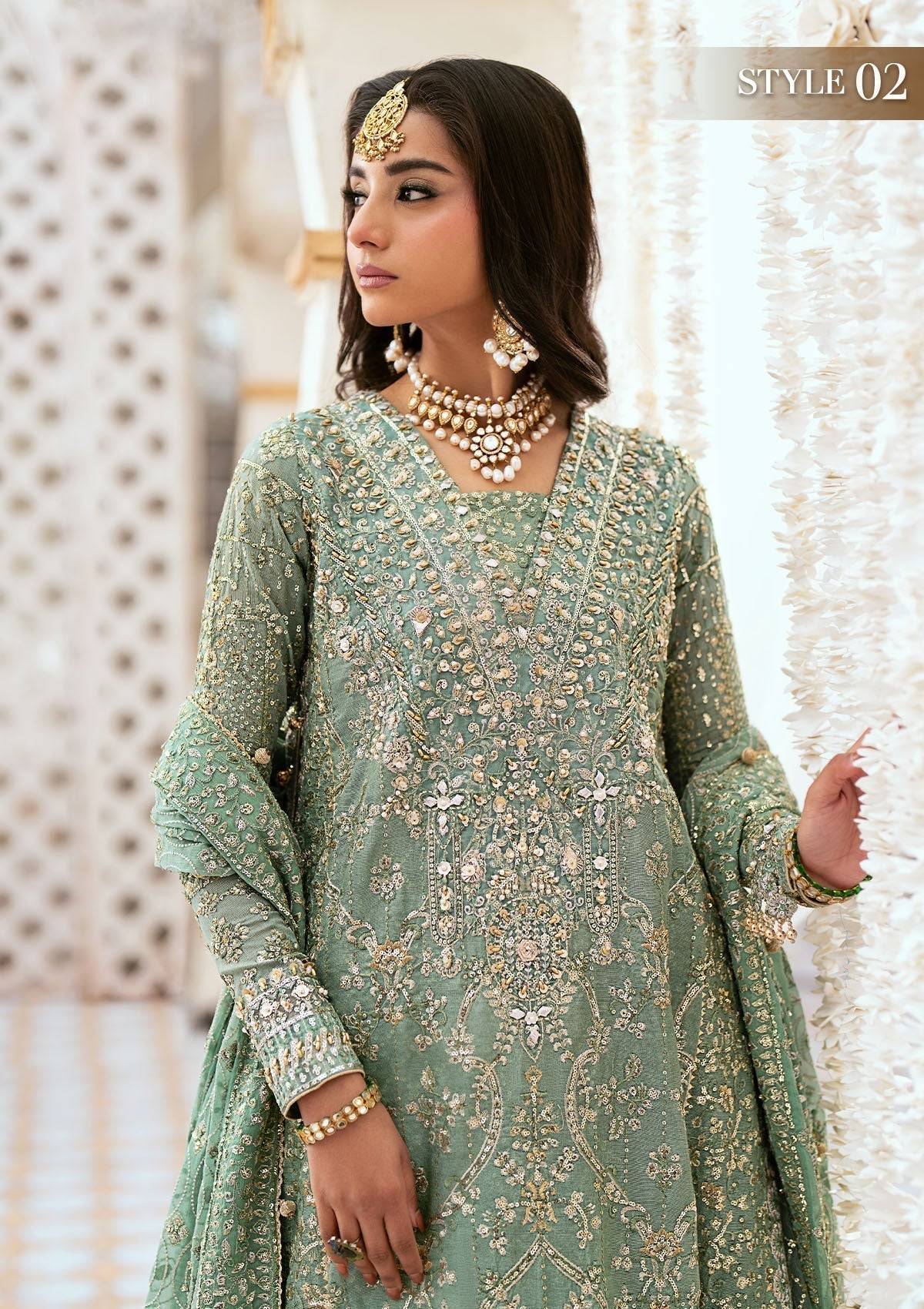 Aik Atelier | Wedding Festive 24 | 05 - Pakistani Designer Dress - by Aik Atelier | Type: Bridal - 100% Original at Saira Sultan