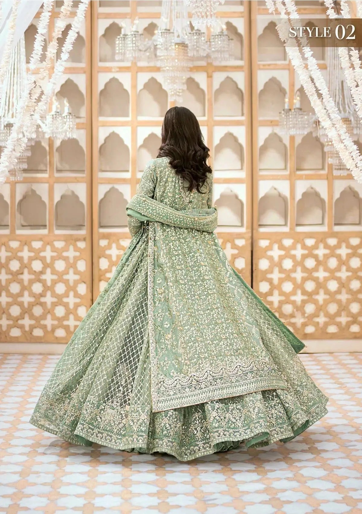 Aik Atelier | Wedding Festive 24 | 05 - Pakistani Designer Dress - by Aik Atelier | Type: Bridal - 100% Original at Saira Sultan
