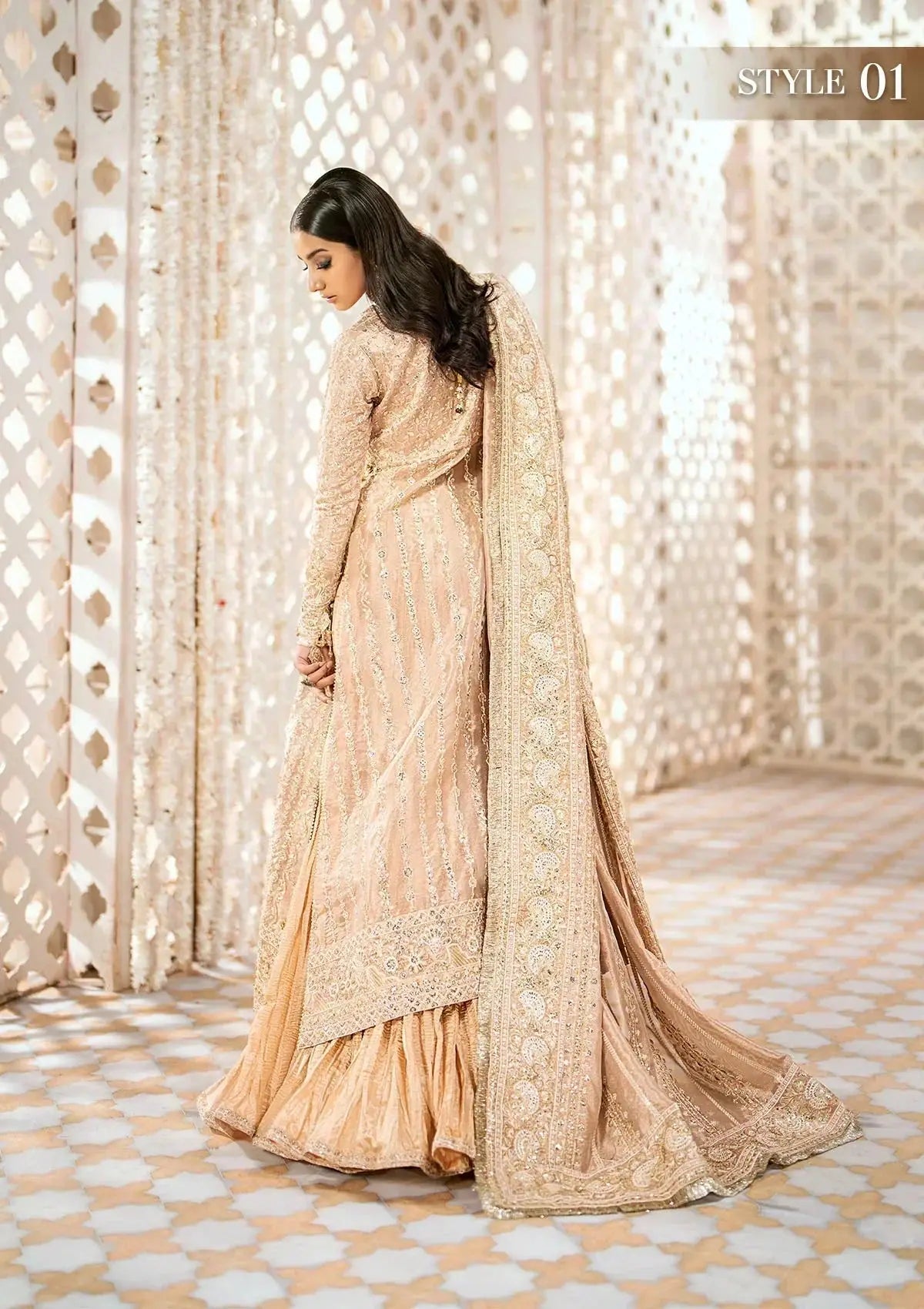 Aik Atelier | Wedding Festive 24 | 06 - Pakistani Designer Dress - by Aik Atelier | Type: Bridal - 100% Original at Saira Sultan