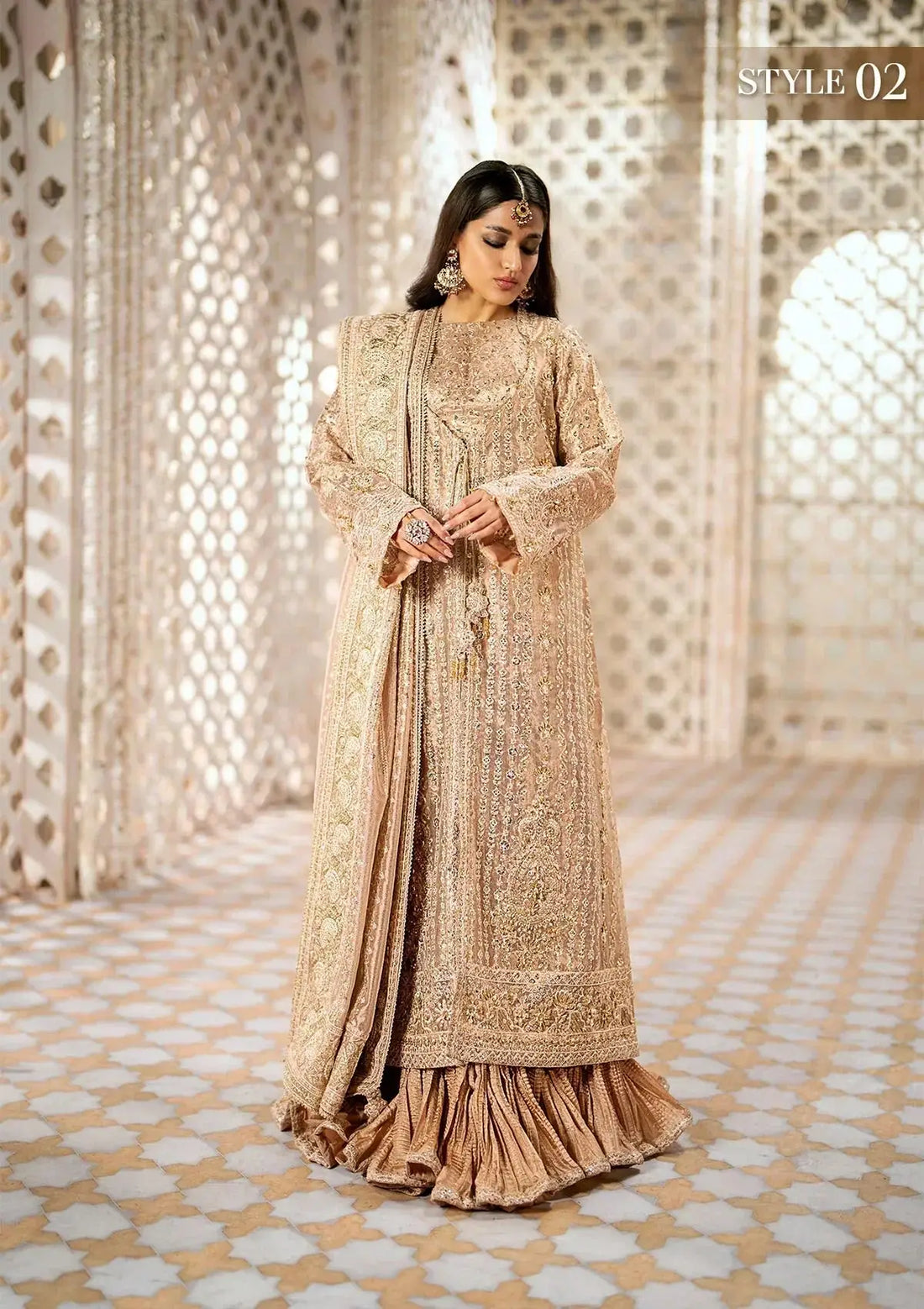 Aik Atelier | Wedding Festive 24 | 06 - Pakistani Designer Dress - by Aik Atelier | Type: Bridal - 100% Original at Saira Sultan