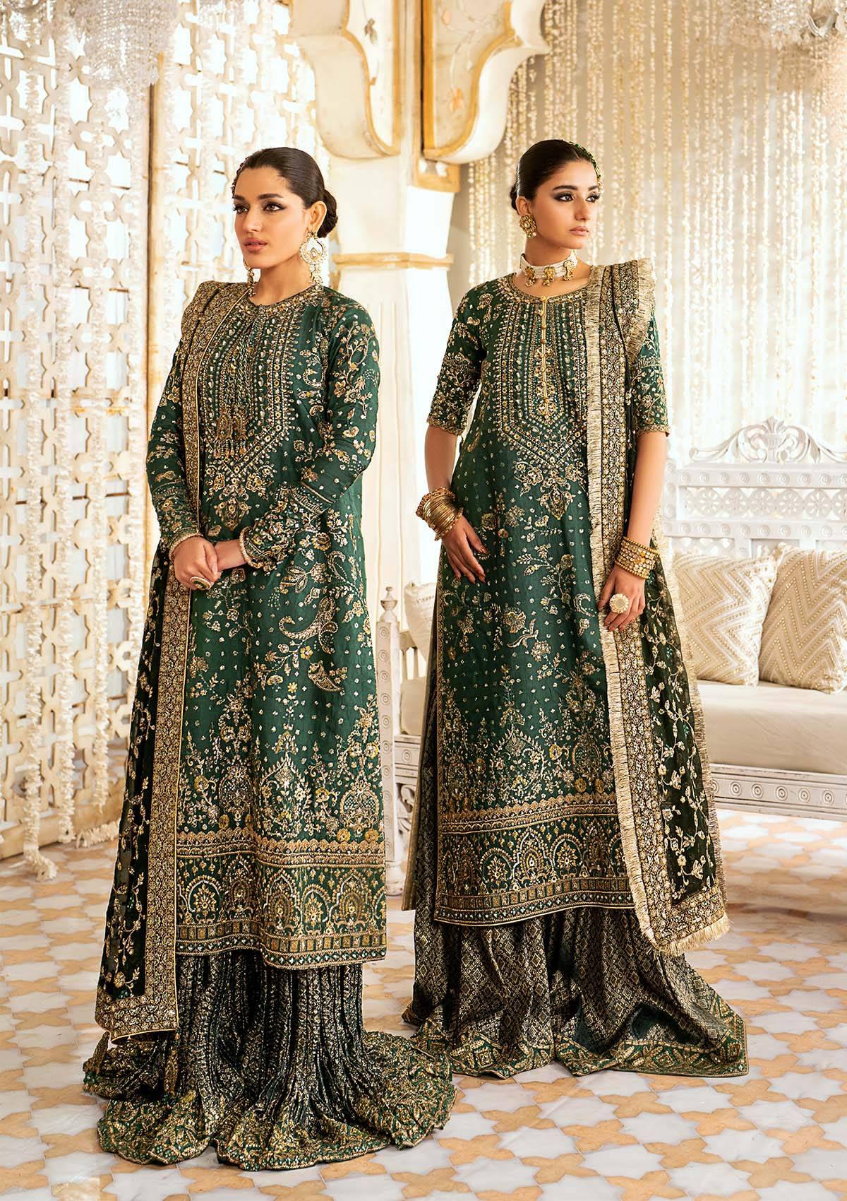 Aik Atelier | Wedding Festive 24 | 07 - Pakistani Designer Dress - by Aik Atelier | Type: Bridal - 100% Original at Saira Sultan