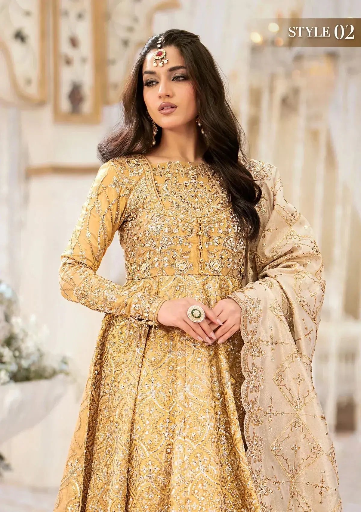 Aik Atelier | Wedding Festive 24 | 09 - Pakistani Designer Dress - by Aik Atelier | Type: Bridal - 100% Original at Saira Sultan