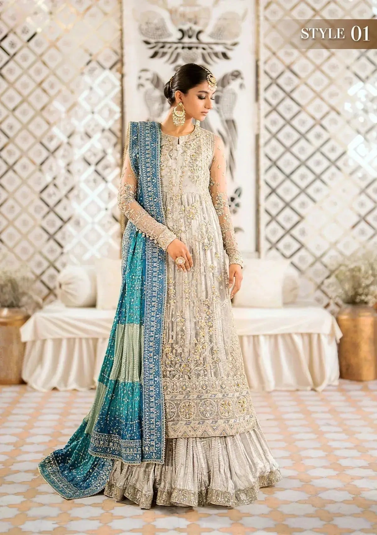 Aik Atelier | Wedding Festive 24 | 10 - Pakistani Designer Dress - by Aik Atelier | Type: Bridal - 100% Original at Saira Sultan