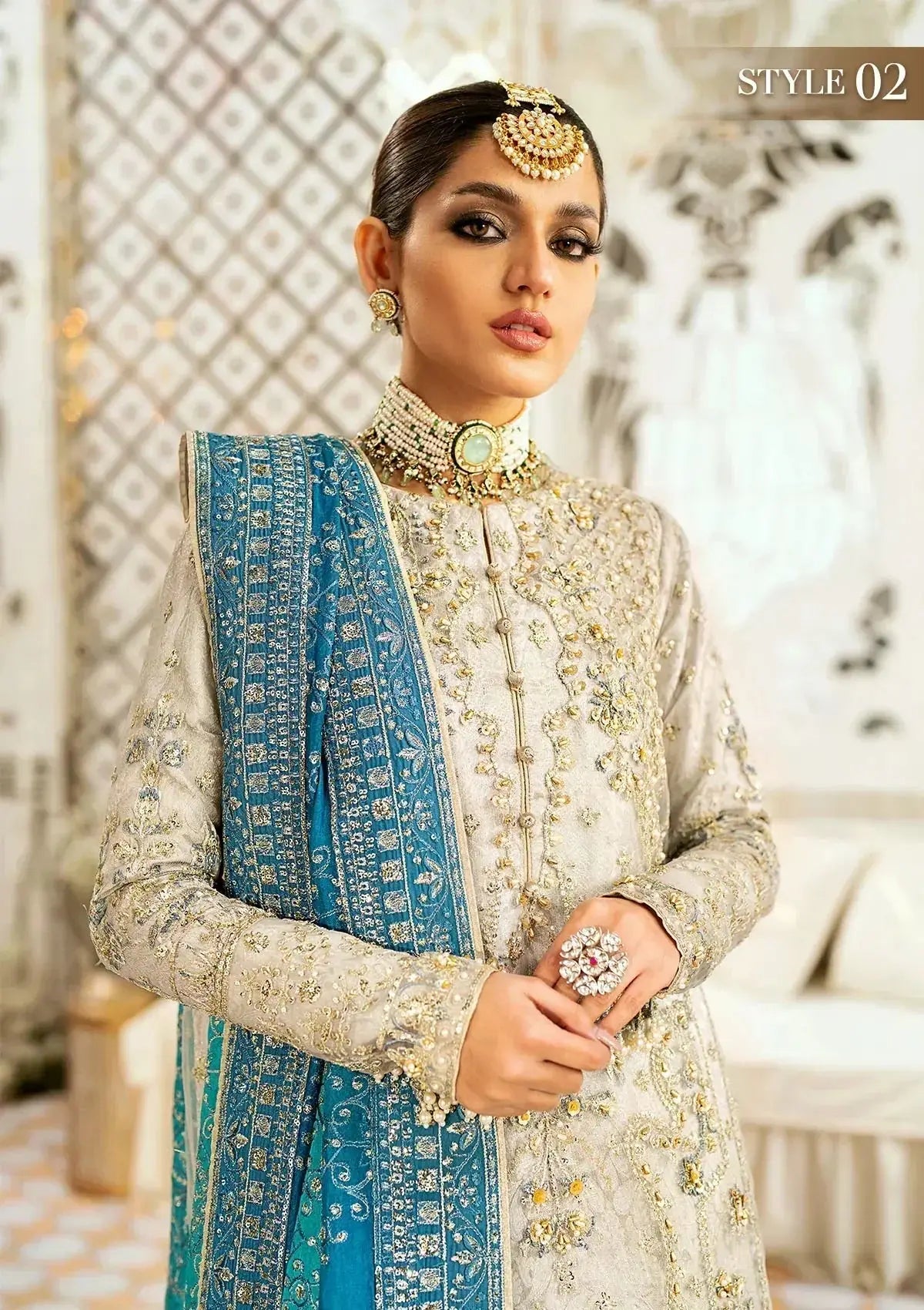 Aik Atelier | Wedding Festive 24 | 10 - Pakistani Designer Dress - by Aik Atelier | Type: Bridal - 100% Original at Saira Sultan