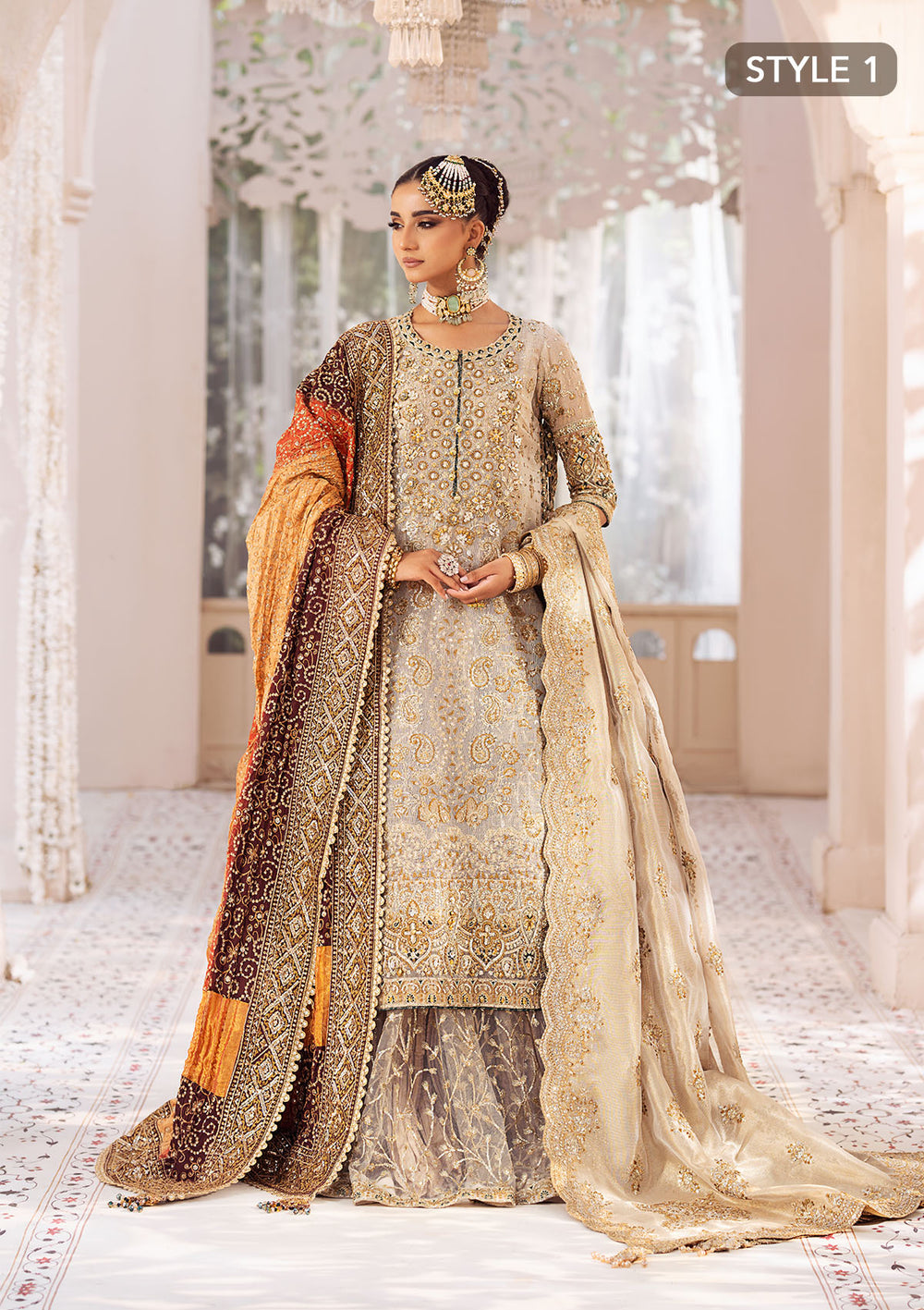 Aik Atelier | Wedding Festive 24 | LOOK 01 - Pakistani Designer Dress - by Aik Atelier | Type: Bridal - 100% Original at Saira Sultan