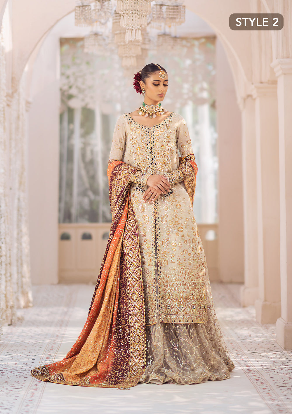 Aik Atelier | Wedding Festive 24 | LOOK 01 - Pakistani Designer Dress - by Aik Atelier | Type: Bridal - 100% Original at Saira Sultan