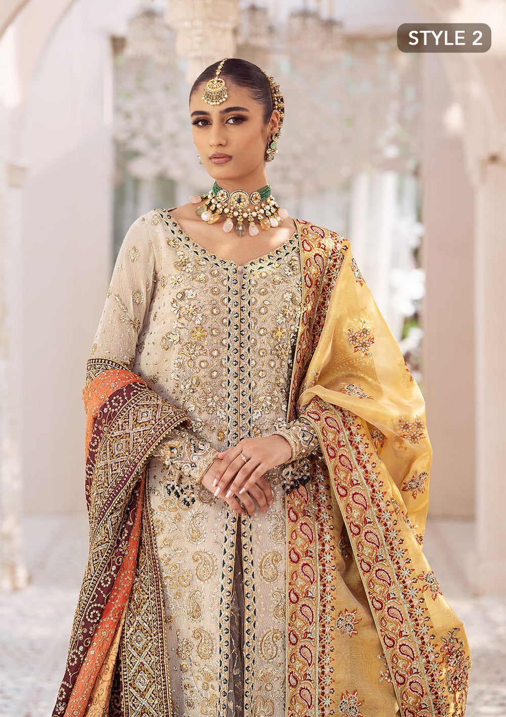 Aik Atelier | Wedding Festive 24 | LOOK 01 - Pakistani Designer Dress - by Aik Atelier | Type: Bridal - 100% Original at Saira Sultan