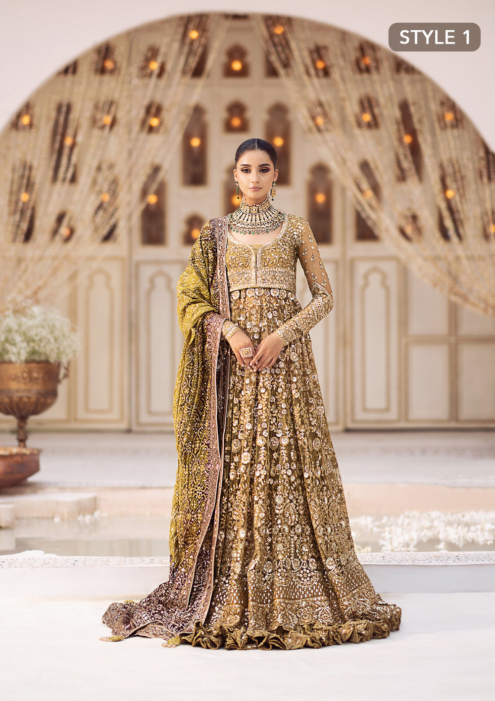Aik Atelier | Wedding Festive 24 | LOOK 04 - Pakistani Designer Dress - by Aik Atelier | Type: Bridal - 100% Original at Saira Sultan