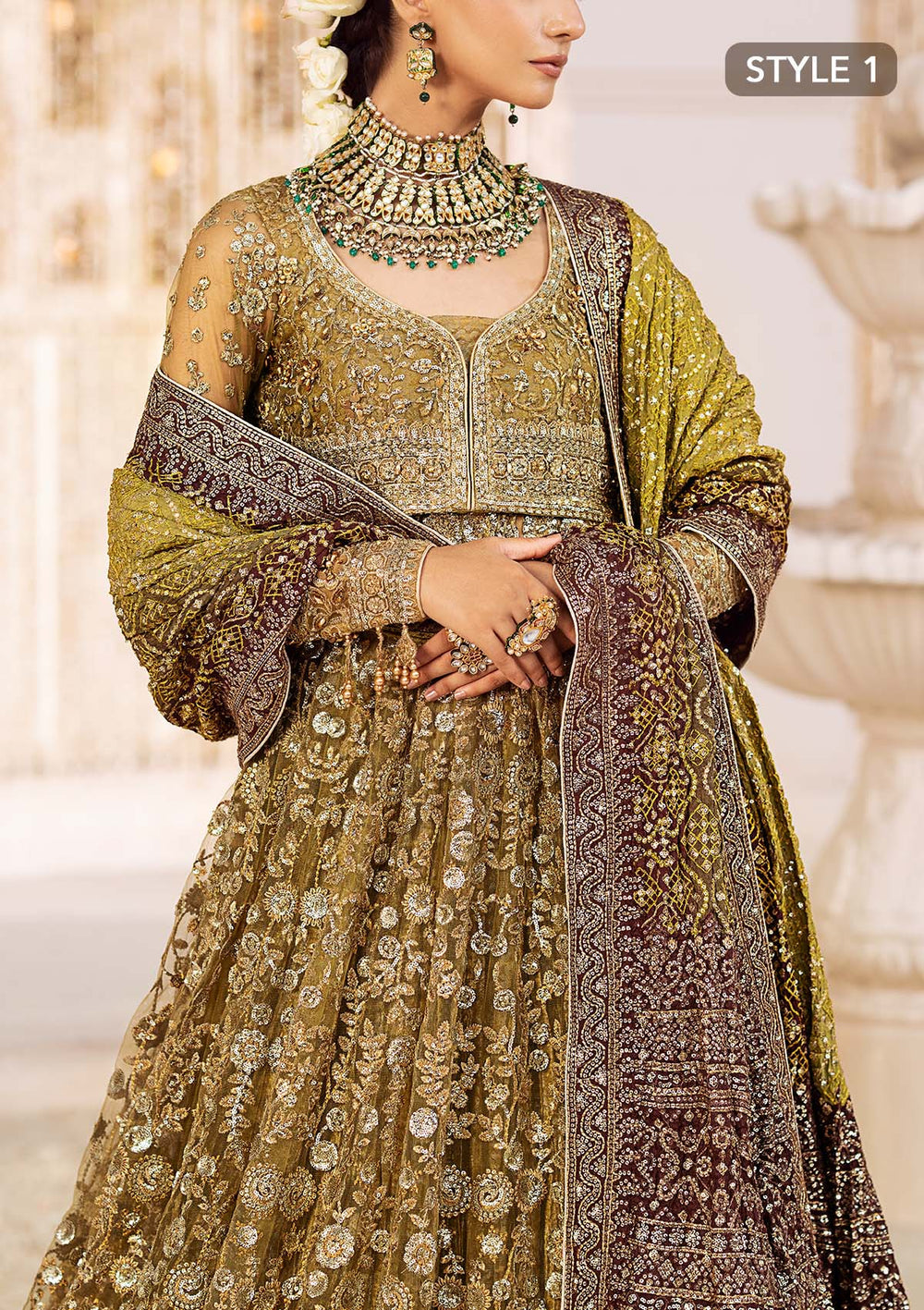 Aik Atelier | Wedding Festive 24 | LOOK 04 - Pakistani Designer Dress - by Aik Atelier | Type: Bridal - 100% Original at Saira Sultan