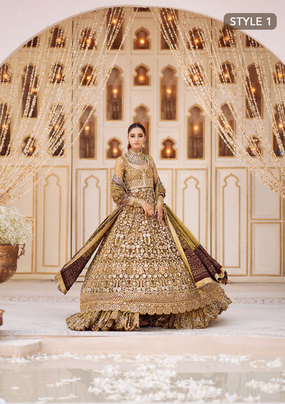 Aik Atelier | Wedding Festive 24 | LOOK 04 - Pakistani Designer Dress - by Aik Atelier | Type: Bridal - 100% Original at Saira Sultan