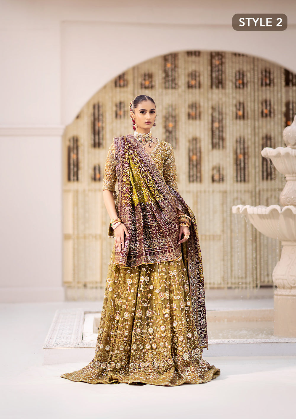 Aik Atelier | Wedding Festive 24 | LOOK 04 - Pakistani Designer Dress - by Aik Atelier | Type: Bridal - 100% Original at Saira Sultan