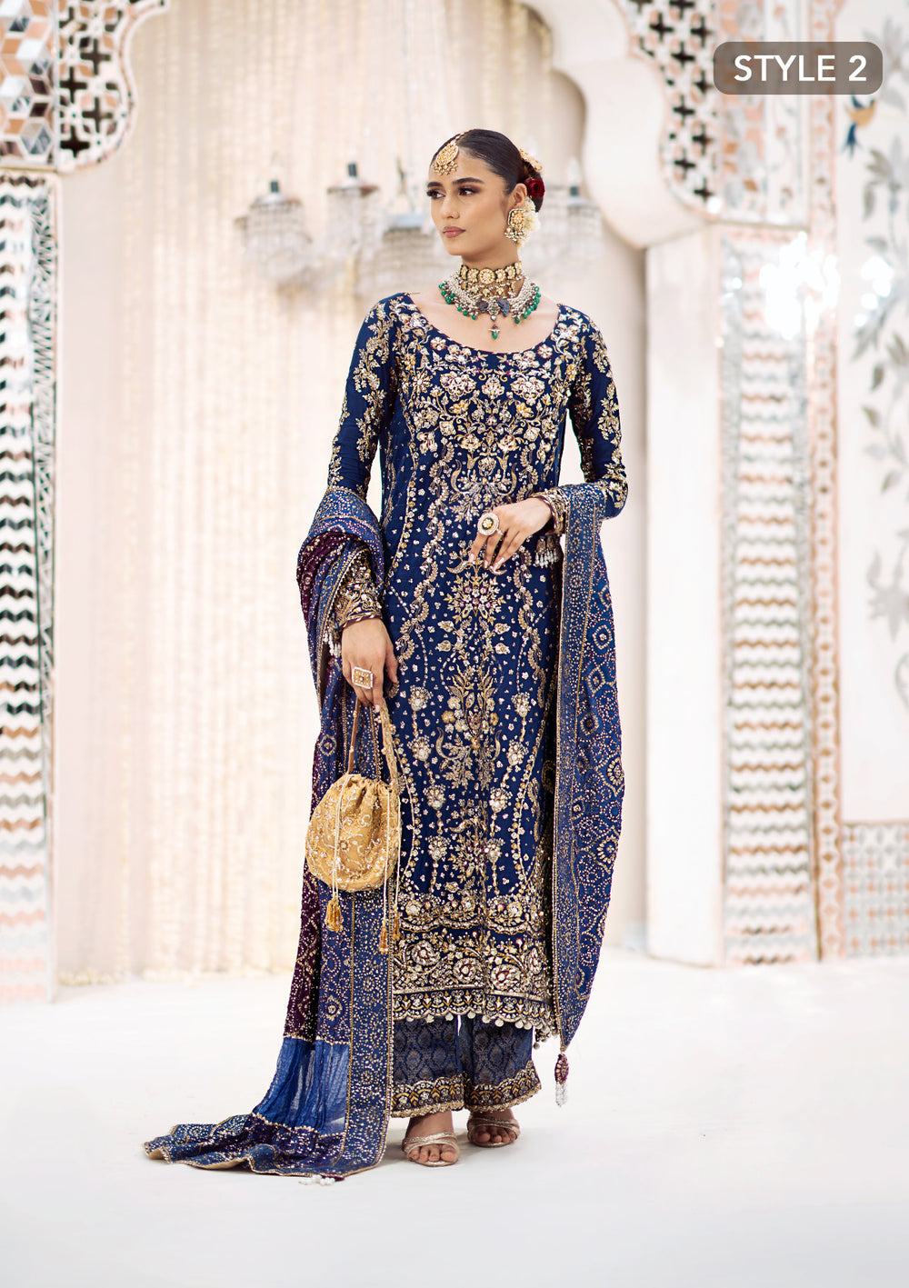 Aik Atelier | Wedding Festive 24 | LOOK 05 - Pakistani Designer Dress - by Aik Atelier | Type: Bridal - 100% Original at Saira Sultan