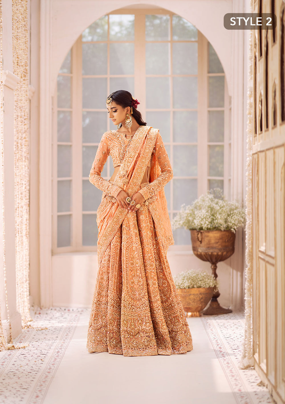 Aik Atelier | Wedding Festive 24 | LOOK 06 - Pakistani Designer Dress - by Aik Atelier | Type: Bridal - 100% Original at Saira Sultan