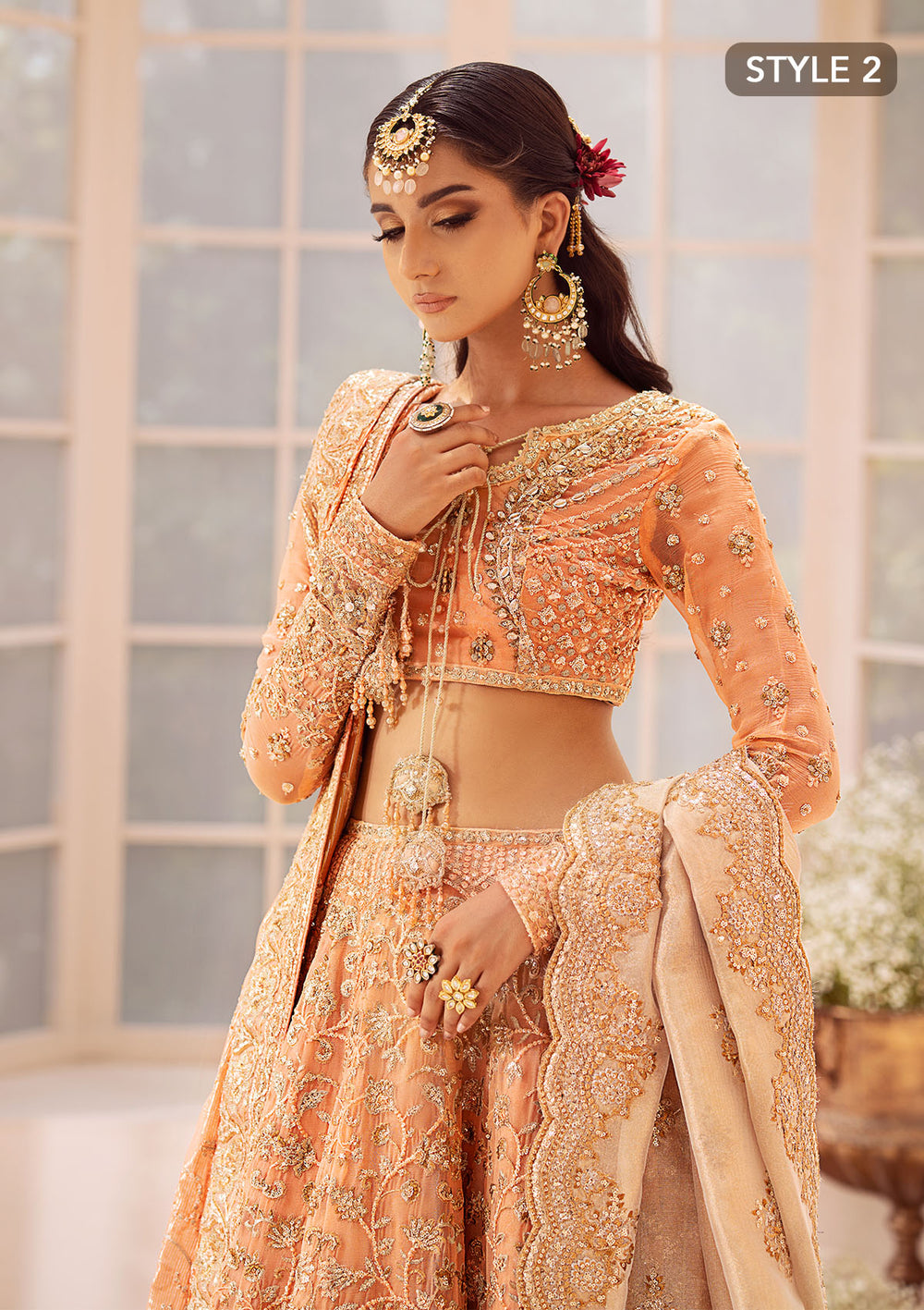 Aik Atelier | Wedding Festive 24 | LOOK 06 - Pakistani Designer Dress - by Aik Atelier | Type: Bridal - 100% Original at Saira Sultan