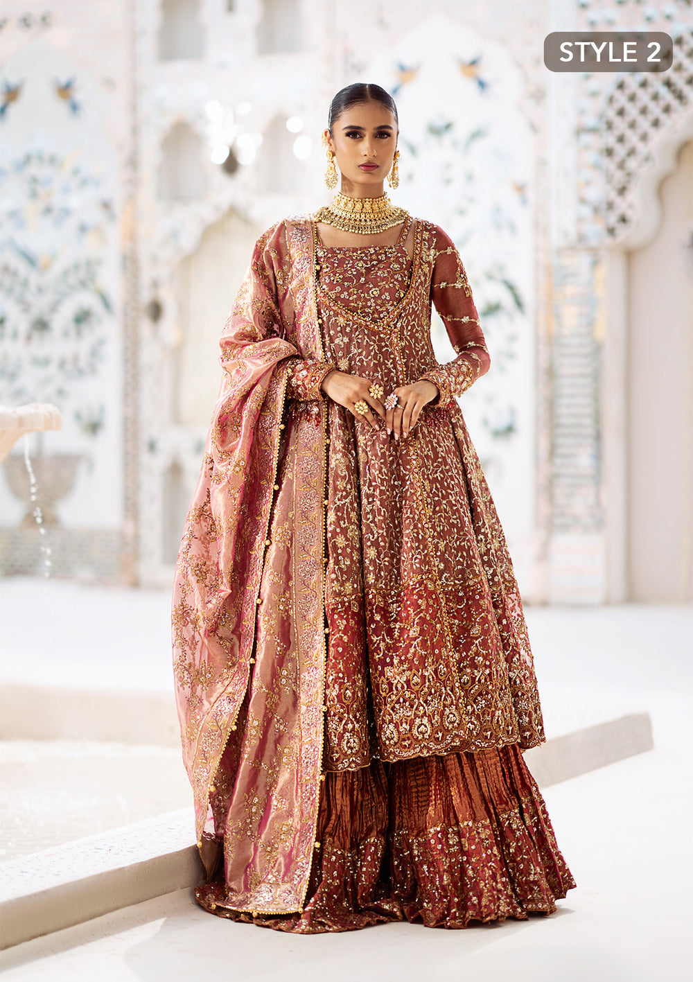 Aik Atelier | Wedding Festive 24 | LOOK 08 - Pakistani Designer Dress - by Aik Atelier | Type: Bridal - 100% Original at Saira Sultan