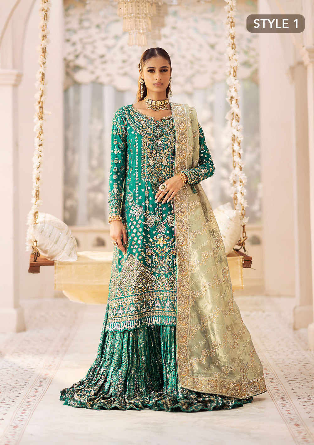 Aik Atelier | Wedding Festive 24 | LOOK 09 - Pakistani Designer Dress - by Aik Atelier | Type: Bridal - 100% Original at Saira Sultan