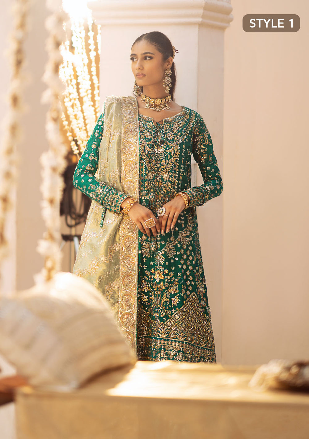 Aik Atelier | Wedding Festive 24 | LOOK 09 - Pakistani Designer Dress - by Aik Atelier | Type: Bridal - 100% Original at Saira Sultan