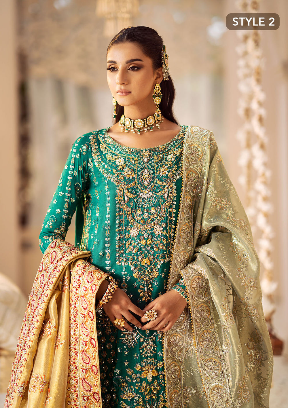 Aik Atelier | Wedding Festive 24 | LOOK 09 - Pakistani Designer Dress - by Aik Atelier | Type: Bridal - 100% Original at Saira Sultan