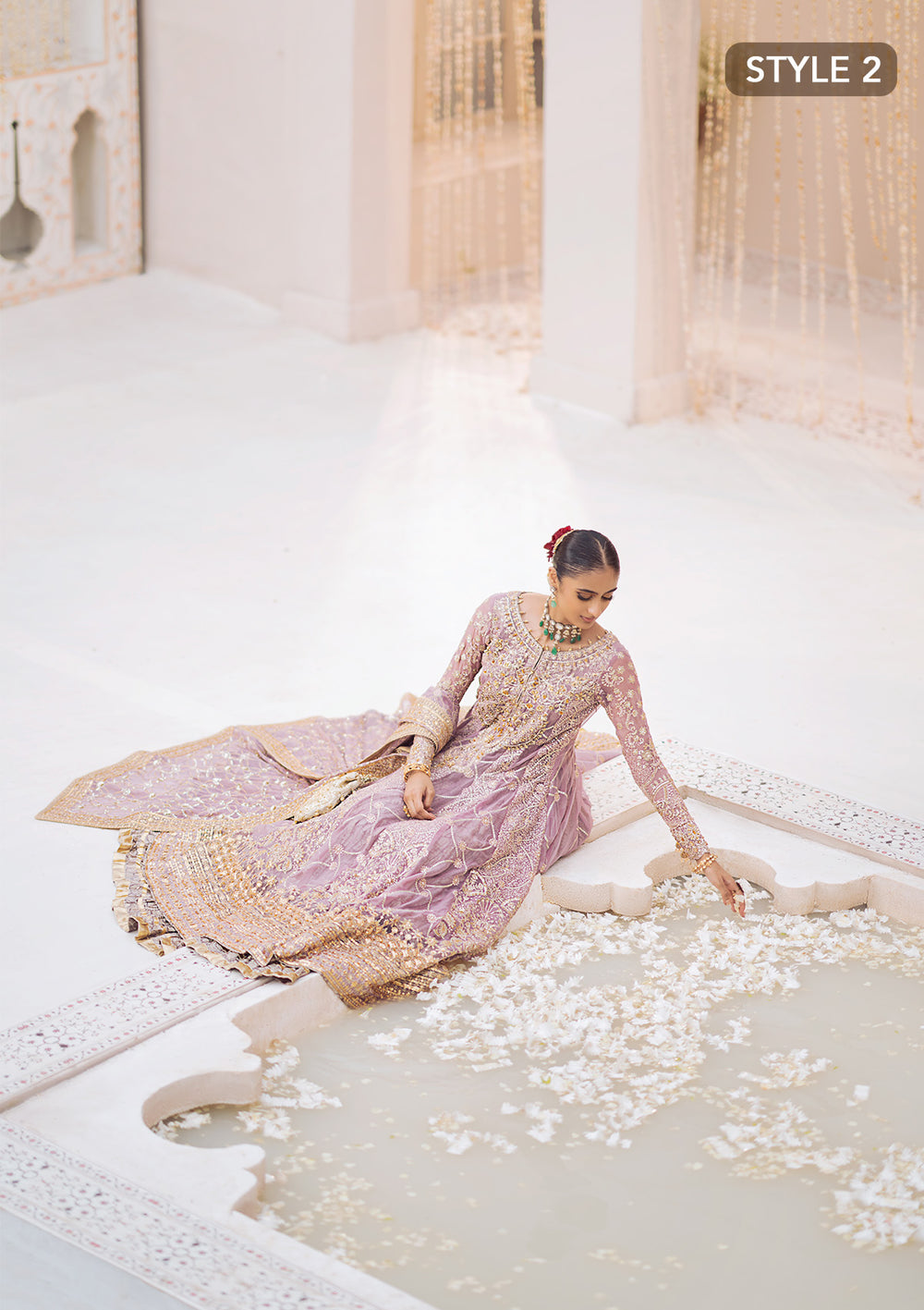 Aik Atelier | Wedding Festive 24 | LOOK 10 - Pakistani Designer Dress - by Aik Atelier | Type: Bridal - 100% Original at Saira Sultan