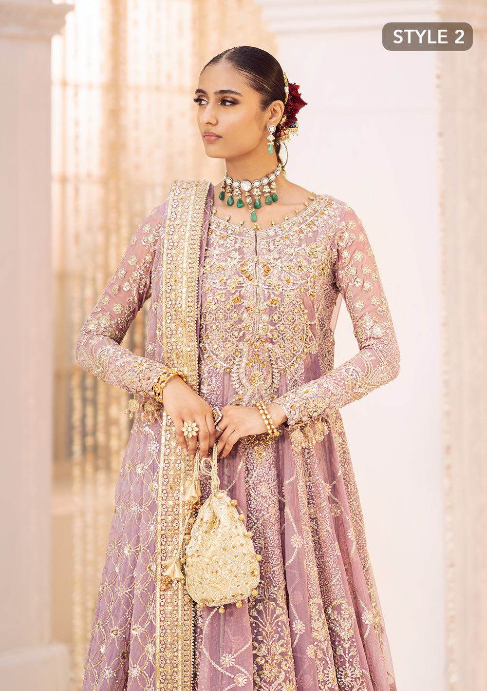 Aik Atelier | Wedding Festive 24 | LOOK 10 - Pakistani Designer Dress - by Aik Atelier | Type: Bridal - 100% Original at Saira Sultan