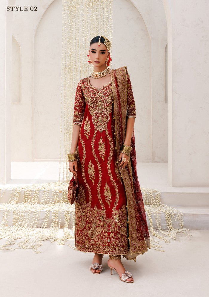Aik Atelier | Wedding Festive 25 | WEDDING FESTIVE '25 VOL. 2 - LOOK 01 - Pakistani Designer Dress - by Aik Atelier - Type : Ladies Clothes - 100% Original at Saira Sultan