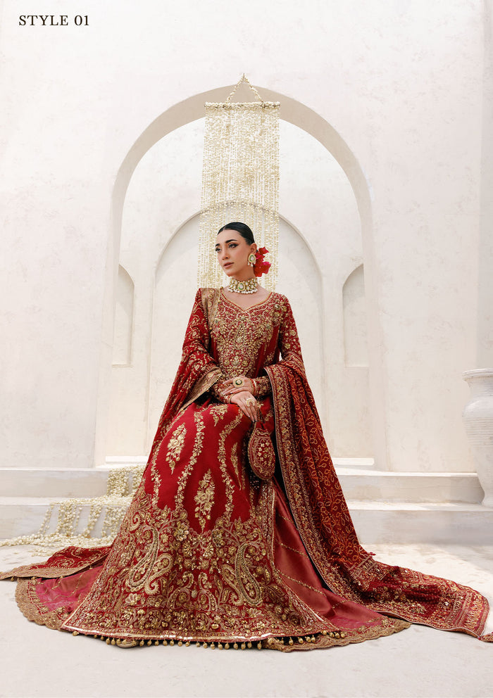 Aik Atelier | Wedding Festive 25 | WEDDING FESTIVE '25 VOL. 2 - LOOK 01 - Pakistani Designer Dress - by Aik Atelier - Type : Ladies Clothes - 100% Original at Saira Sultan