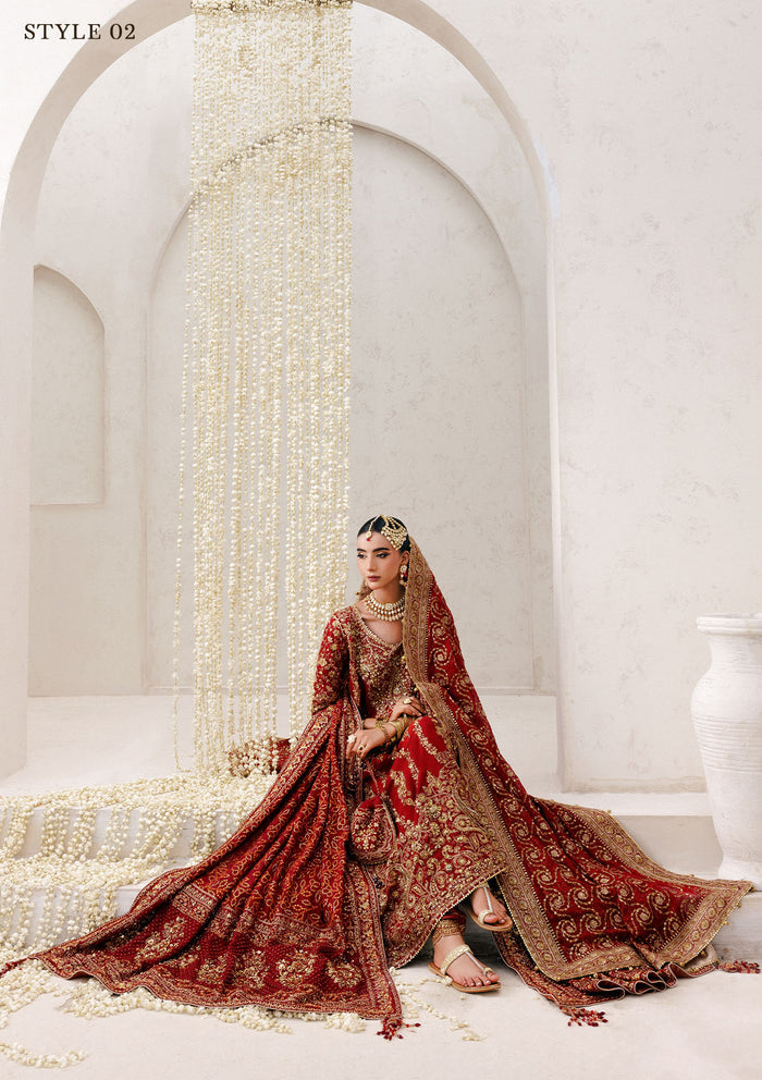Aik Atelier | Wedding Festive 25 | WEDDING FESTIVE '25 VOL. 2 - LOOK 01 - Pakistani Designer Dress - by Aik Atelier - Type : Ladies Clothes - 100% Original at Saira Sultan