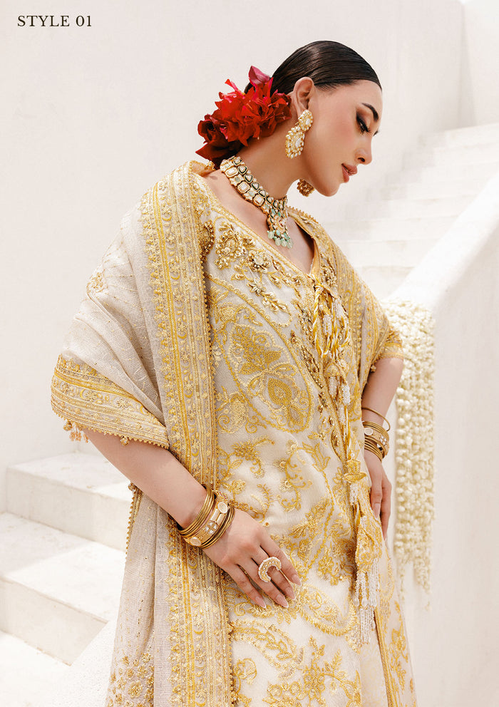 Aik Atelier | Wedding Festive 25 | WEDDING FESTIVE '25 VOL. 2 - LOOK 03 - Pakistani Designer Dress - by Aik Atelier - Type : Ladies Clothes - 100% Original at Saira Sultan