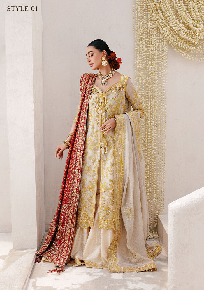 Aik Atelier | Wedding Festive 25 | WEDDING FESTIVE '25 VOL. 2 - LOOK 03 - Pakistani Designer Dress - by Aik Atelier - Type : Ladies Clothes - 100% Original at Saira Sultan