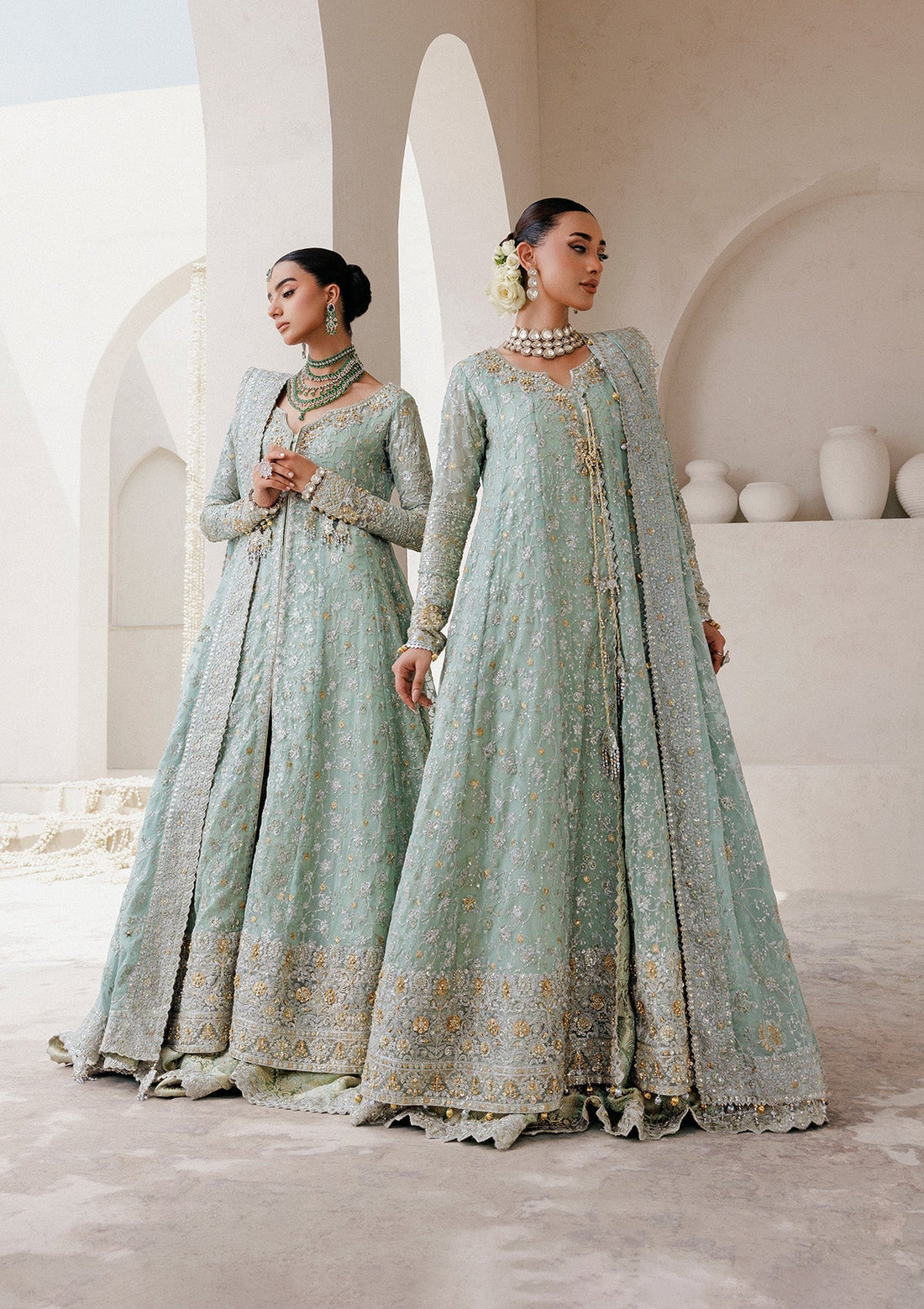Aik Atelier | Wedding Festive 25 | WEDDING FESTIVE '25 VOL. 2 - LOOK 08 - Pakistani Designer Dress - by Aik Atelier - Type : Ladies Clothes - 100% Original at Saira Sultan