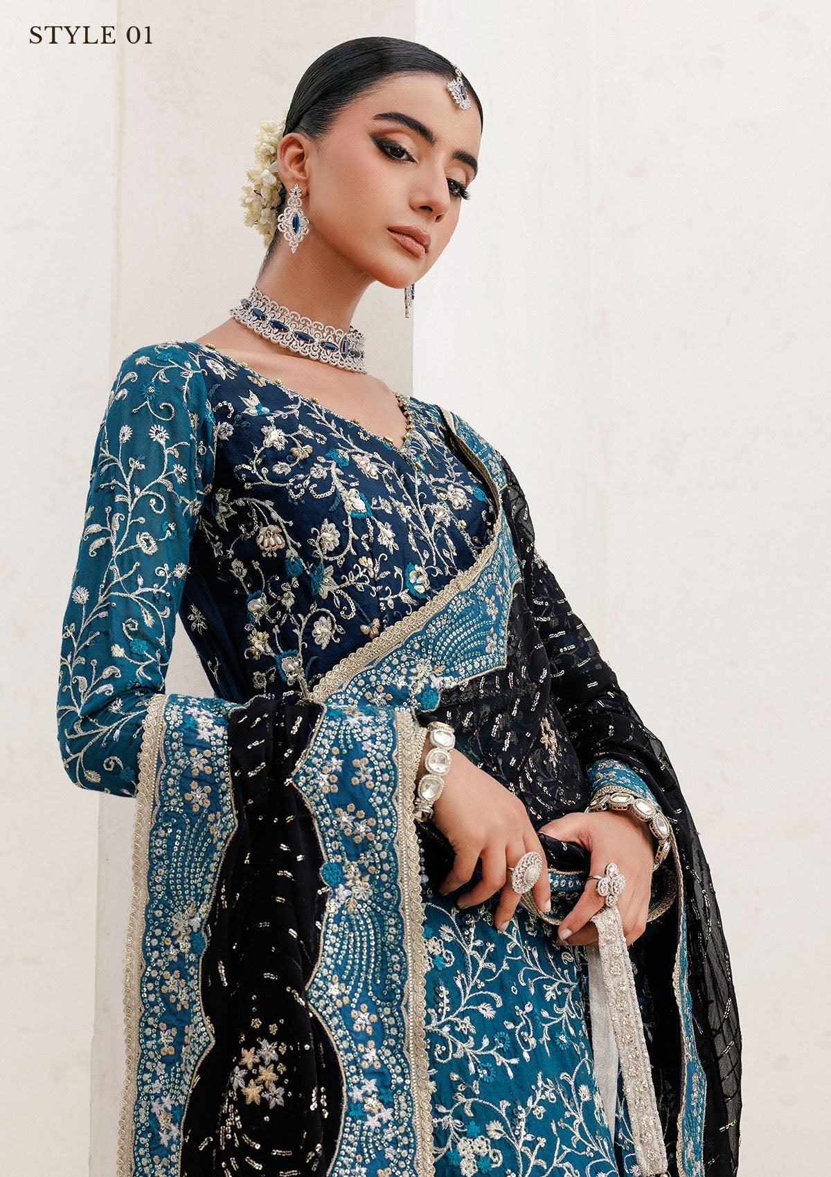 Aik Atelier | Wedding Festive 25 | WEDDING FESTIVE '25 VOL. 2 - LOOK 09 - Pakistani Designer Dress - by Aik Atelier - Type : Ladies Clothes - 100% Original at Saira Sultan