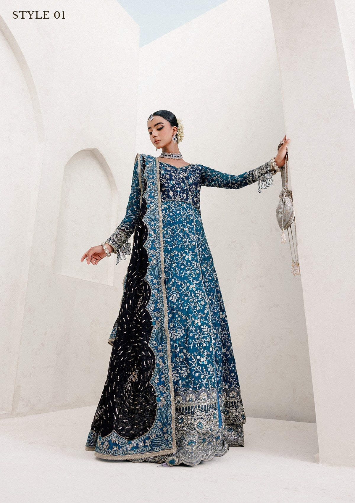 Aik Atelier | Wedding Festive 25 | WEDDING FESTIVE '25 VOL. 2 - LOOK 09 - Pakistani Designer Dress - by Aik Atelier - Type : Ladies Clothes - 100% Original at Saira Sultan