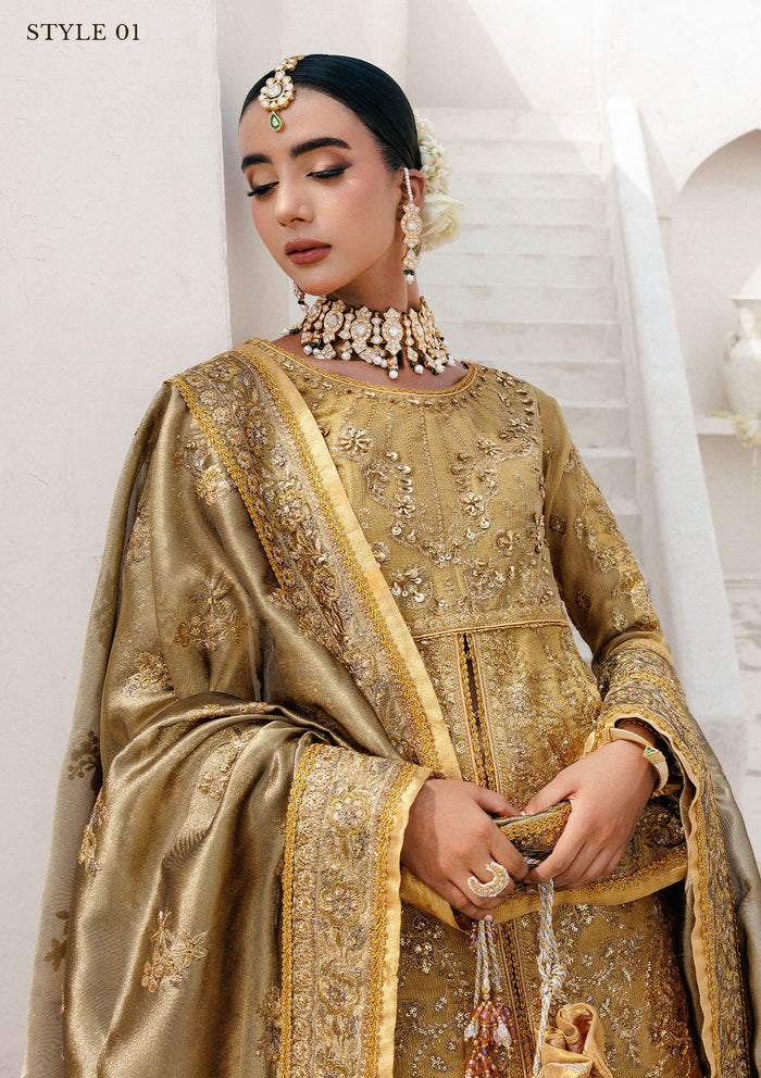 Aik Atelier | Wedding Festive 25 | WEDDING FESTIVE '25 VOL. 2 - LOOK 10 - Pakistani Designer Dress - by Aik Atelier - Type : Ladies Clothes - 100% Original at Saira Sultan