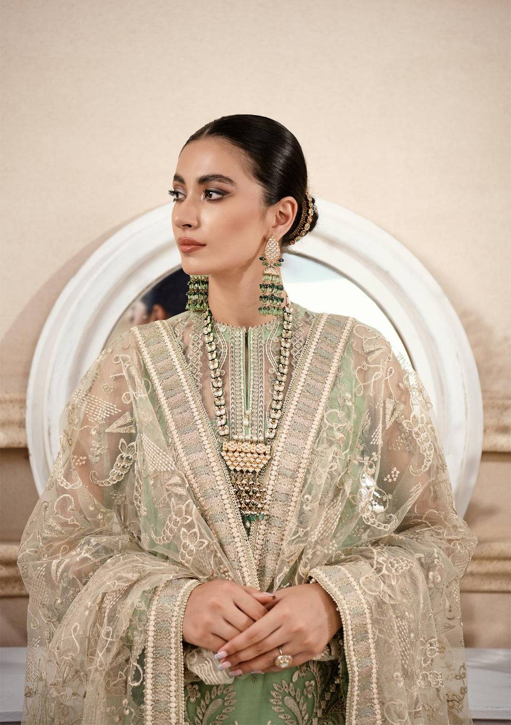 Aik Atelier | Formals Collection | LUMIERE - LOOK 03 - Pakistani Designer Dress - by Aik Atelier | Type: Formal - 100% Original at Saira Sultan