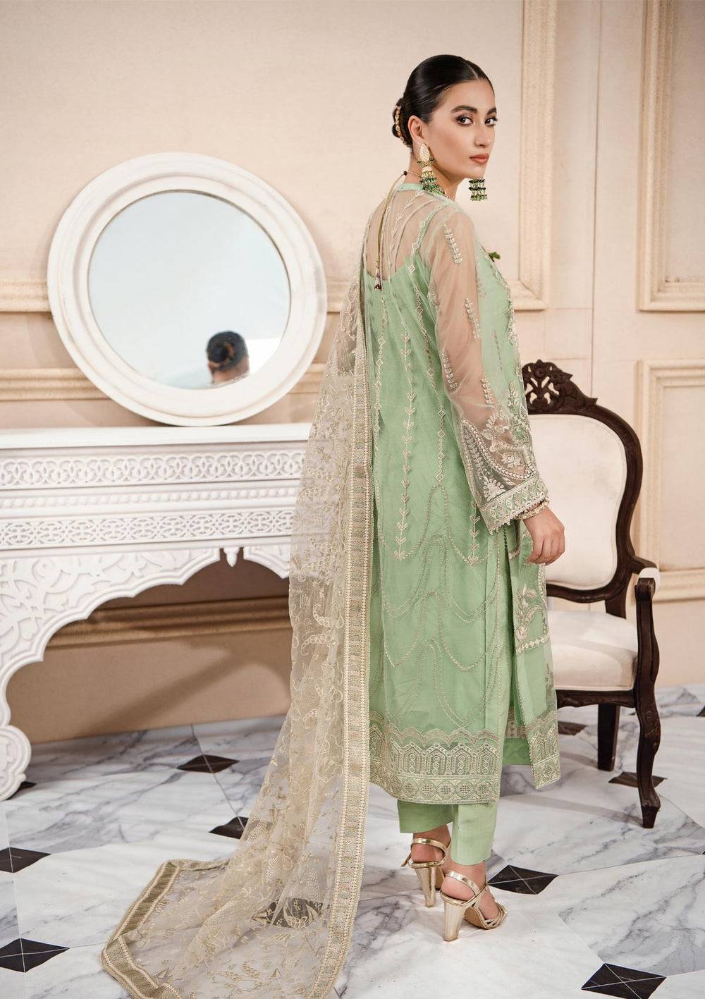 Aik Atelier | Formals Collection | LUMIERE - LOOK 03 - Pakistani Designer Dress - by Aik Atelier | Type: Formal - 100% Original at Saira Sultan