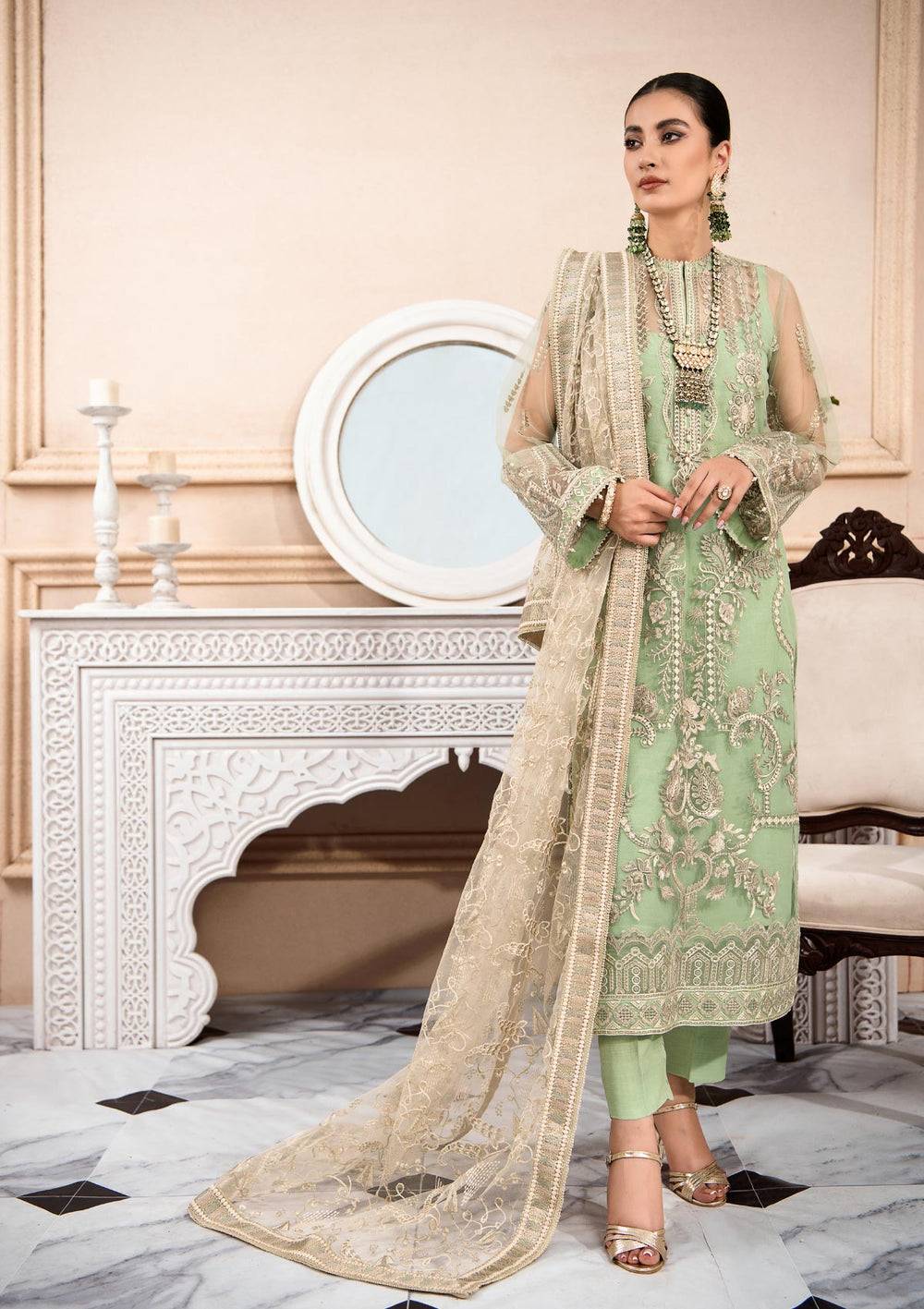 Aik Atelier | Formals Collection | LUMIERE - LOOK 03 - Pakistani Designer Dress - by Aik Atelier | Type: Formal - 100% Original at Saira Sultan